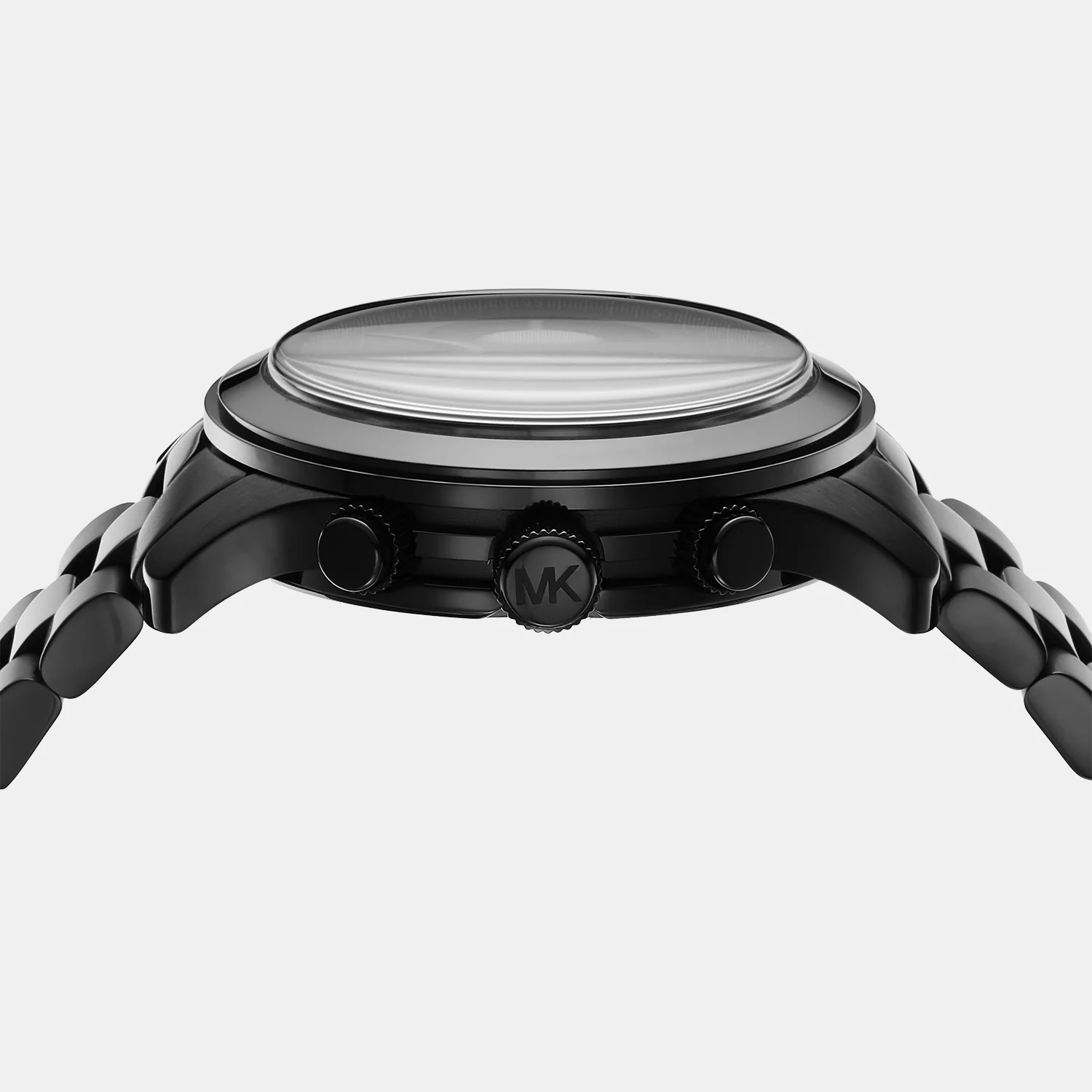 Runway Men Quartz Black Dial Chronograph Stainless Steel Watch MK9073 - Image 5