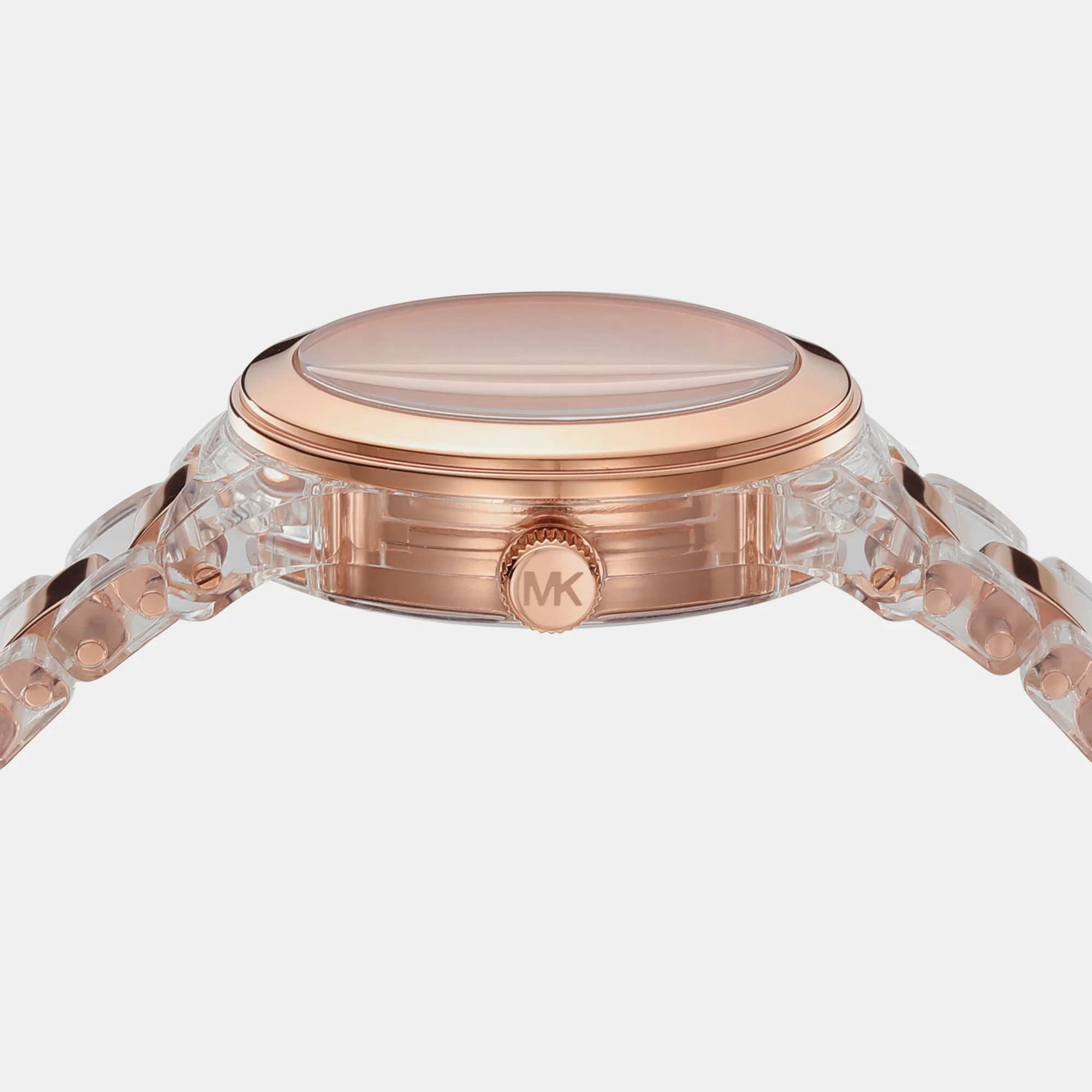 Runway Women Quartz Rose Gold Dial Analog Stainless Steel Watch MK7355 - Image 4
