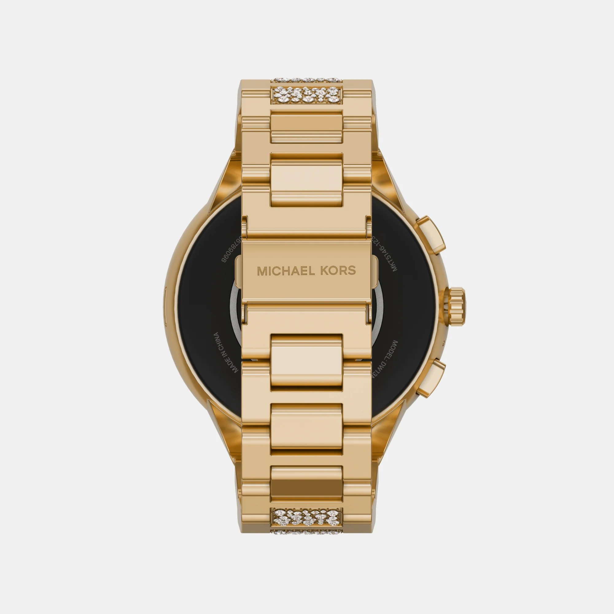 Women Processor Black Dial Digital Stainless Steel Watch MKT5146 - Image 3