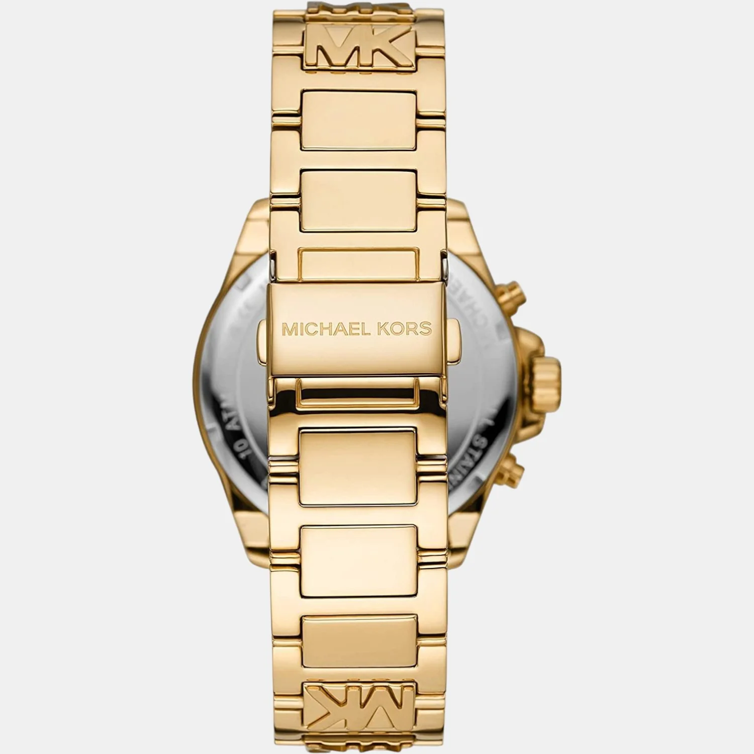 Wren Women Quartz Gold Dial Chronograph Stainless Steel Watch MK6952 - Image 3