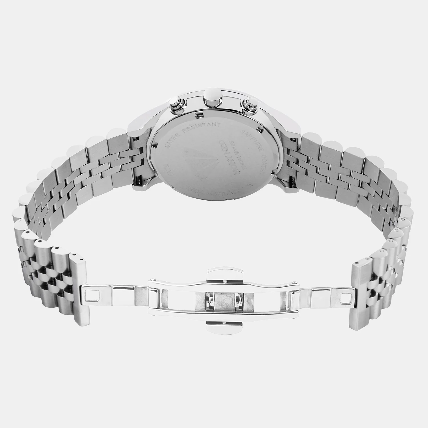 Men Quartz Blue Dial Multi-Function Metal Watch 1049M-M1105 - Image 4