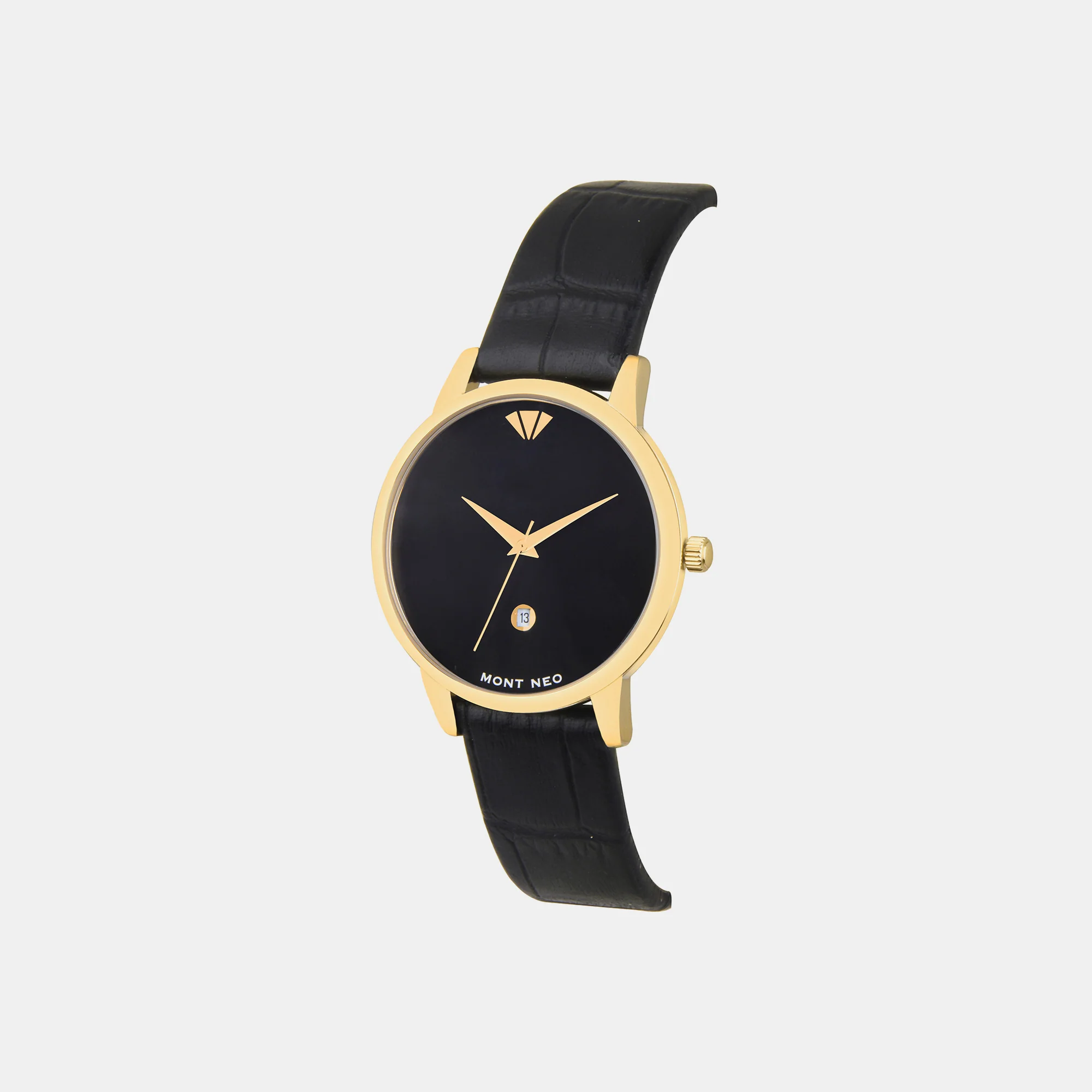 Women Quartz Black Dial Analog Leather Watch L1034E-L2204 - Image 3