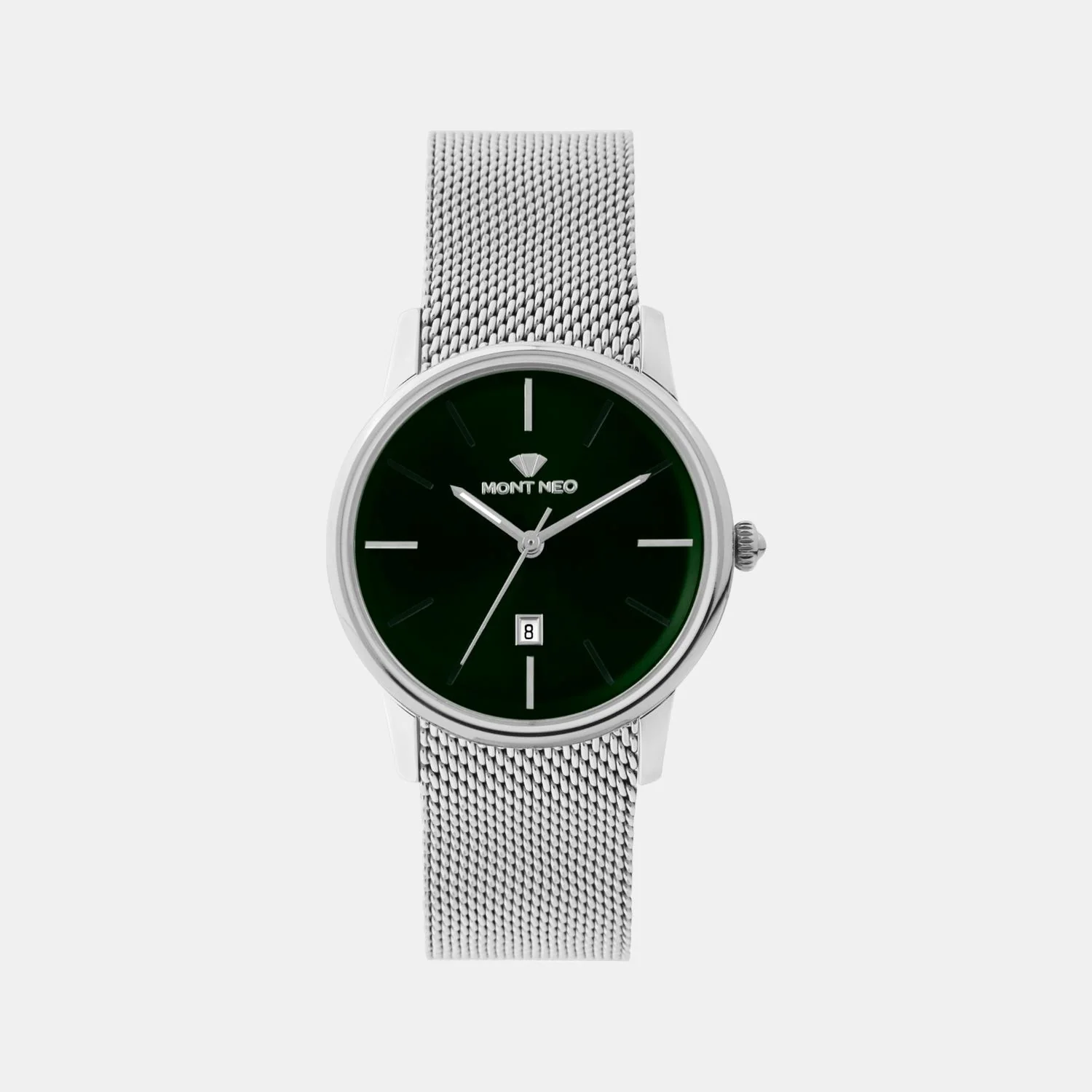 Women Quartz Black Dial Analog Mesh Watch L1052E-B1104 - Image 2