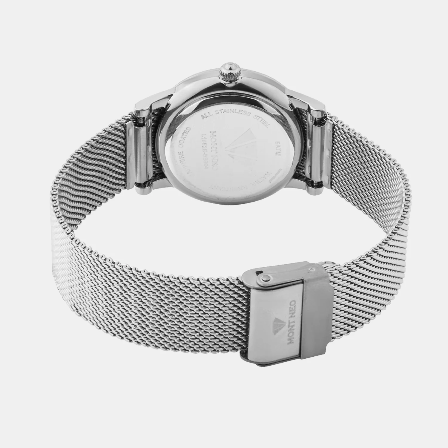 Women Quartz Black Dial Analog Mesh Watch L1052E-B1104 - Image 5