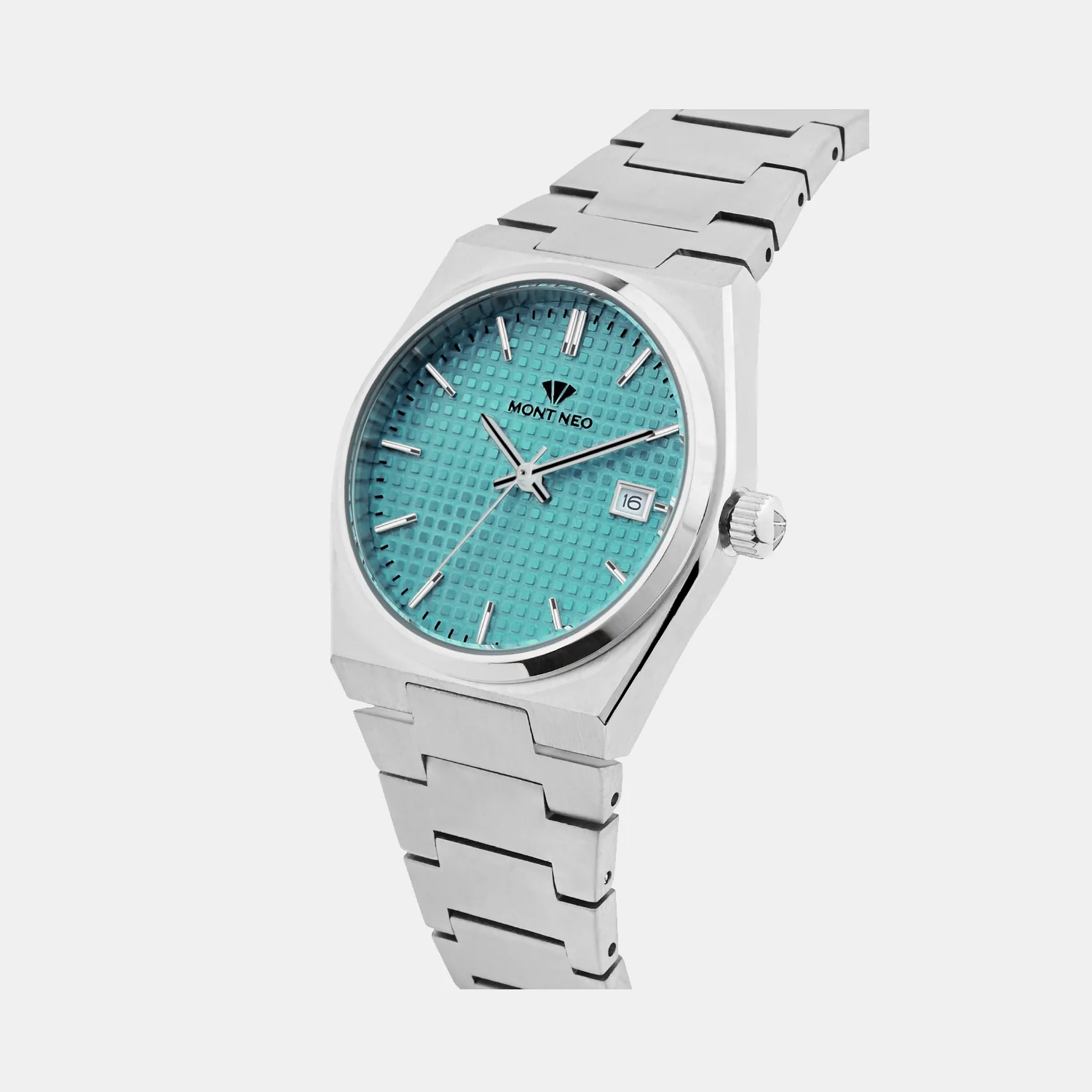 Women Quartz Dual Tone Dial Analog Stainless Steel Watch L3509E-M1118 - Image 3