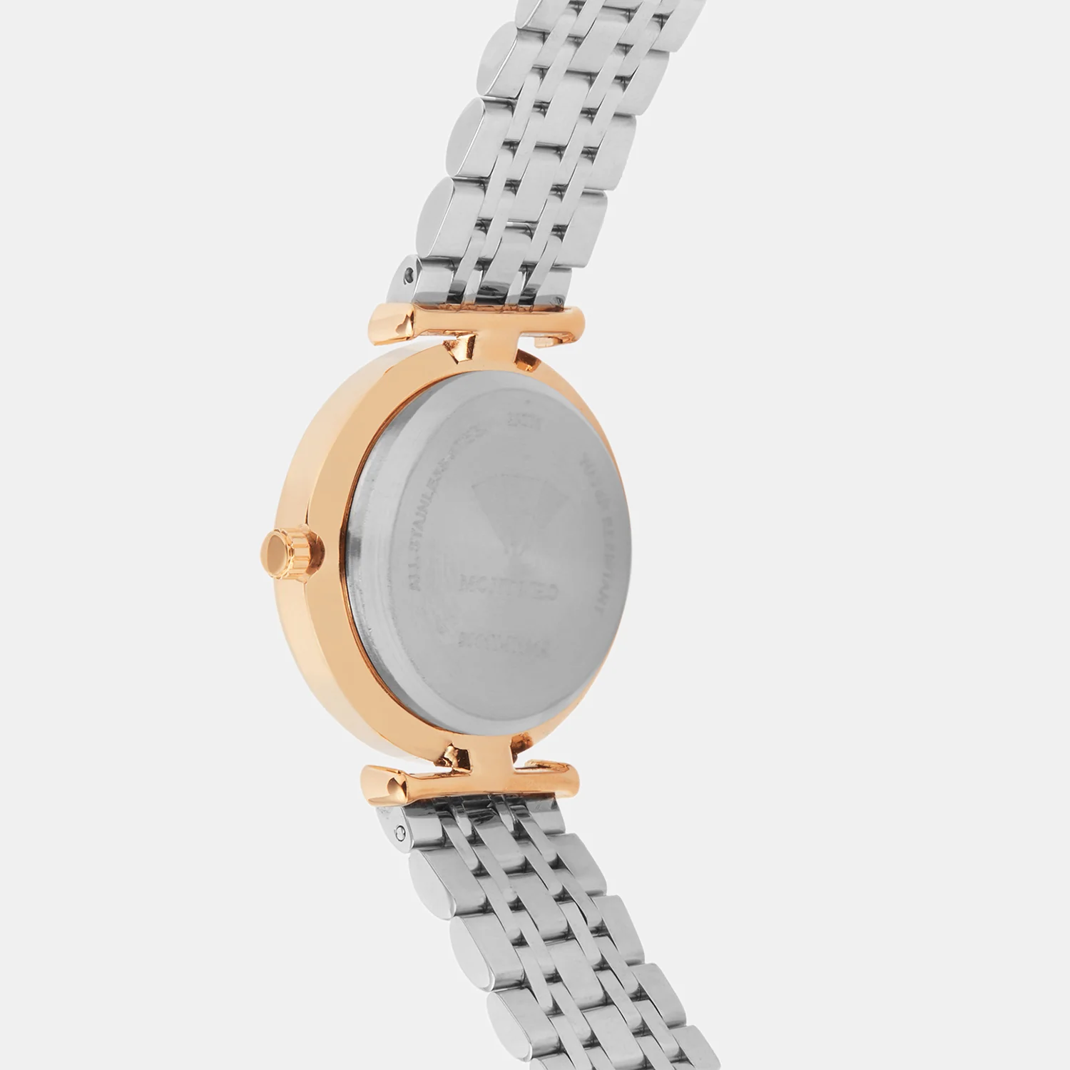 Women Quartz Grey Dial Analog Metal Watch 9001T-M1315 - Image 5