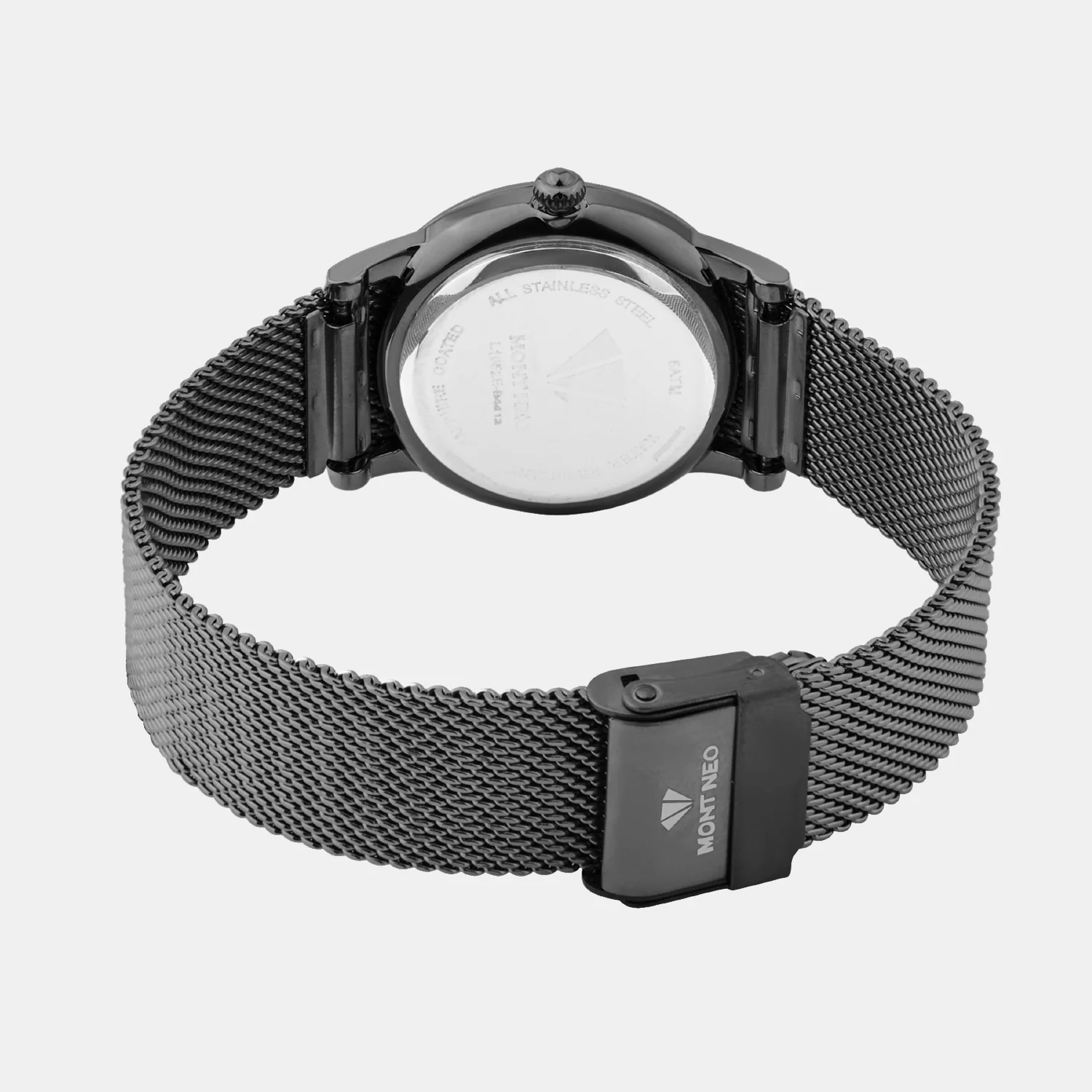 Women Quartz Gun Dial Analog Mesh Watch L1052E-B8816 - Image 5