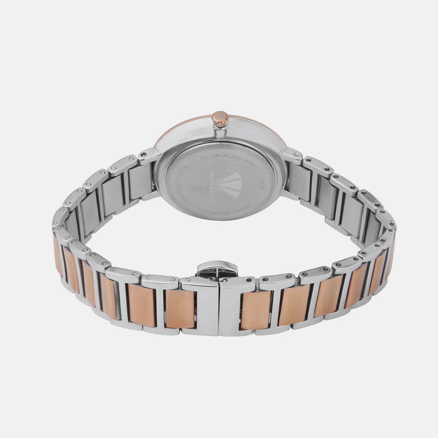 Women Quartz Mother Of Pearl Dial Analog Metal Watch 7507T-M3301 - Image 5
