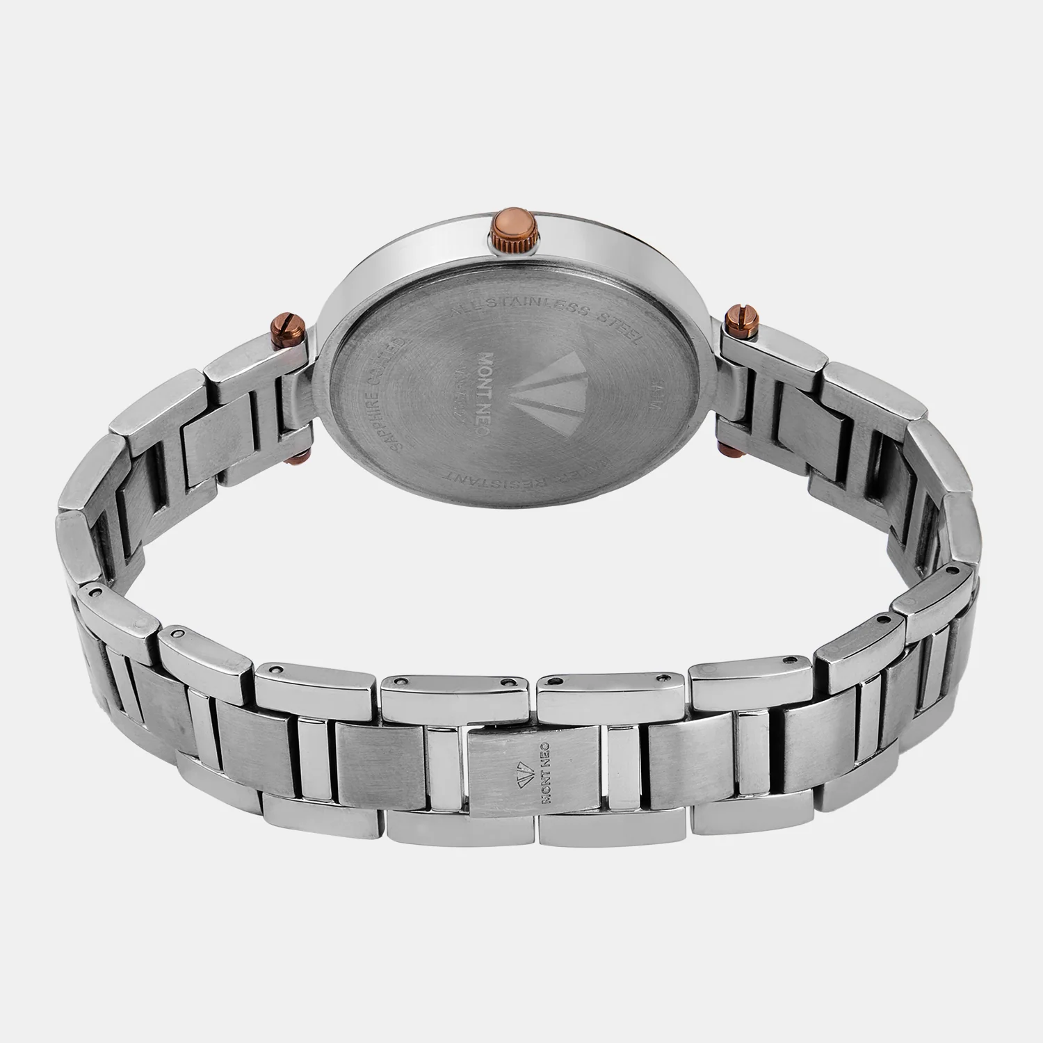 Women Quartz Silver Dial Analog Metal Watch 7502T-M1303 - Image 4