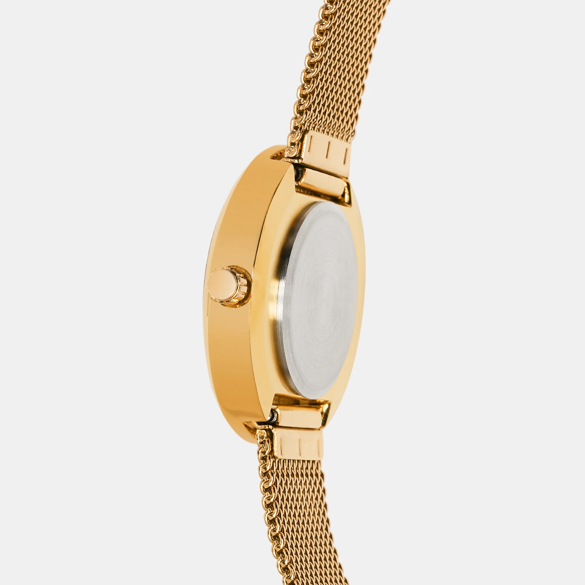 Women Quartz Silver Dial Analog Mesh Watch 9002T-B2203 - Image 3