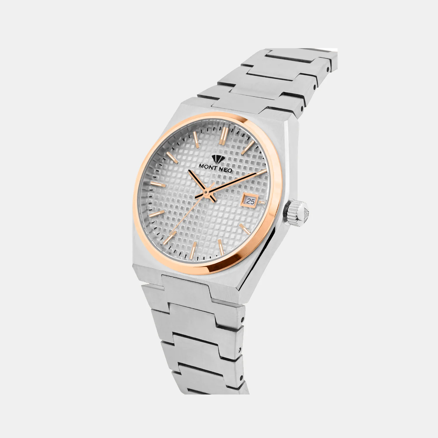 Women Quartz Silver Dial Analog Stainless Steel Watch L3509E-M1303 - Image 3