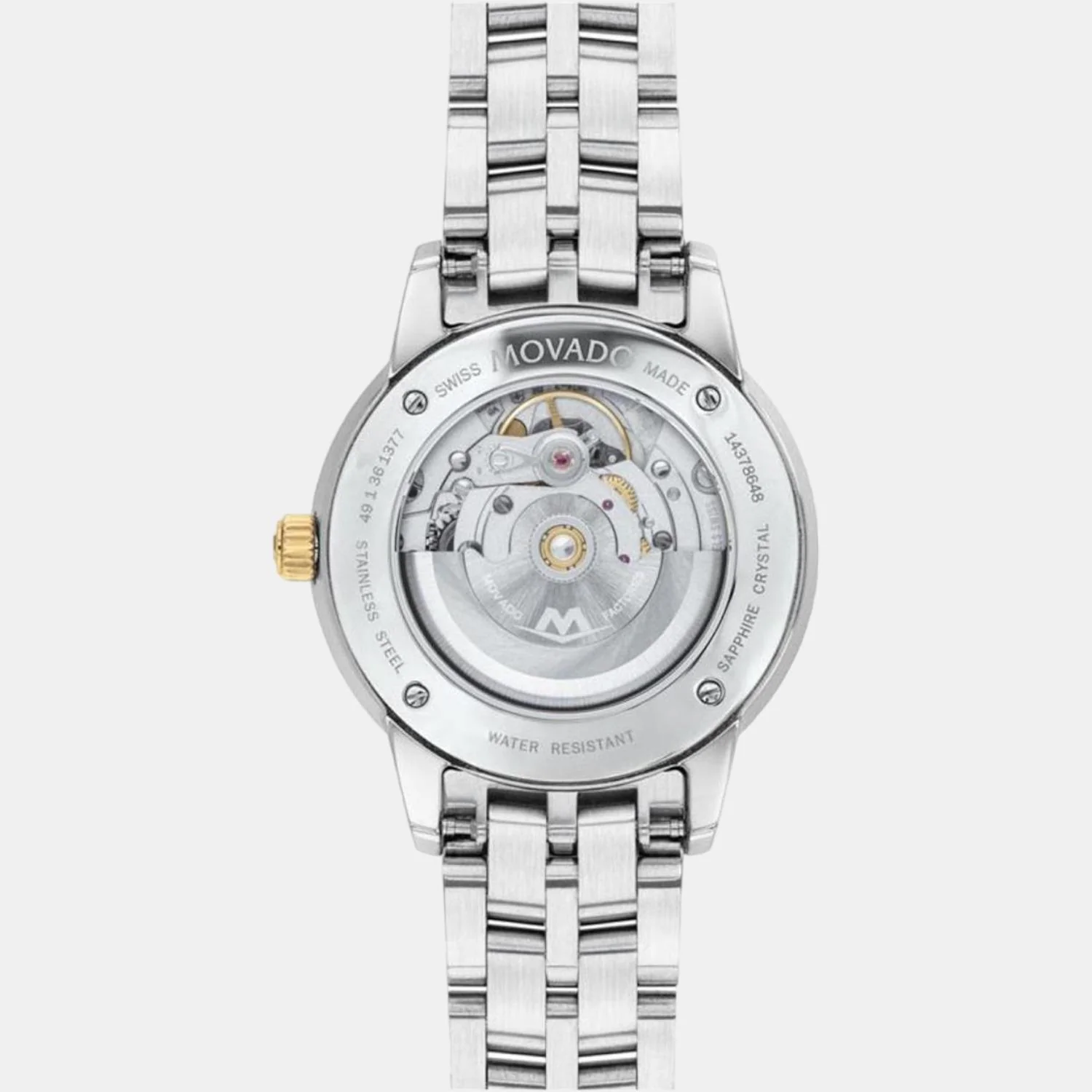 1881 Automatic Women Automatic White Dial Analog Stainless Steel Watch 0607489M - Image 3