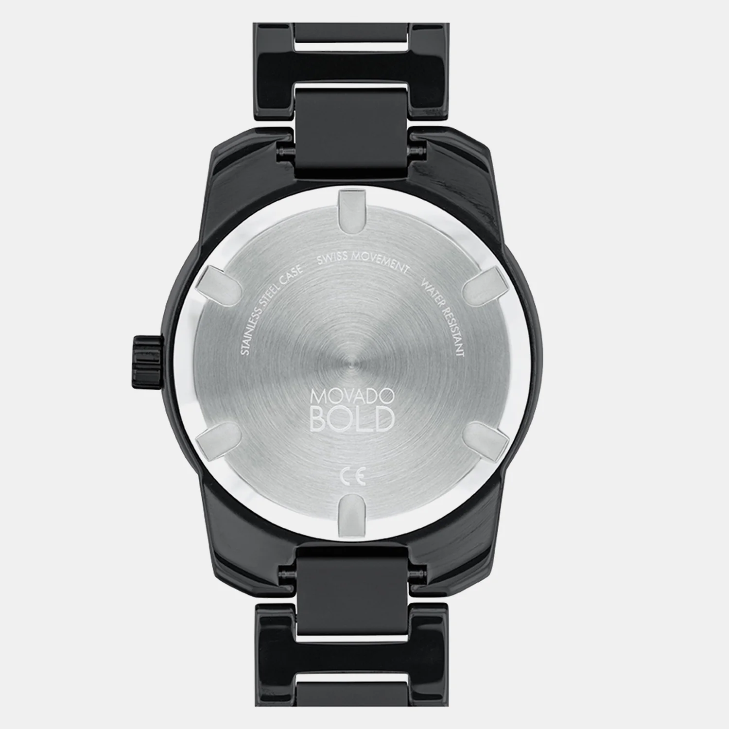 Bold Men Quartz Black Dial Analog Ceramic Watch 3600727 - Image 4