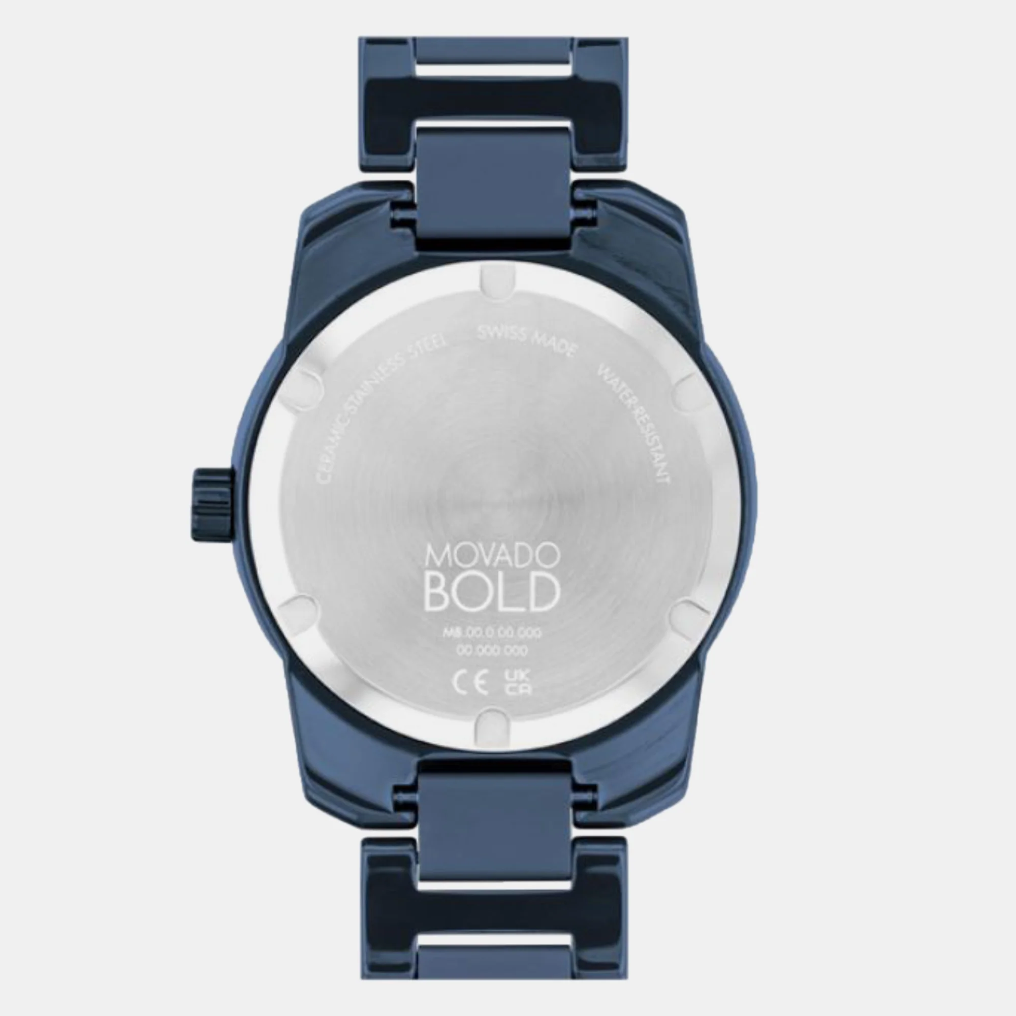 Bold Men Quartz Black Dial Analog Stainless Steel Watch 3600728 - Image 3