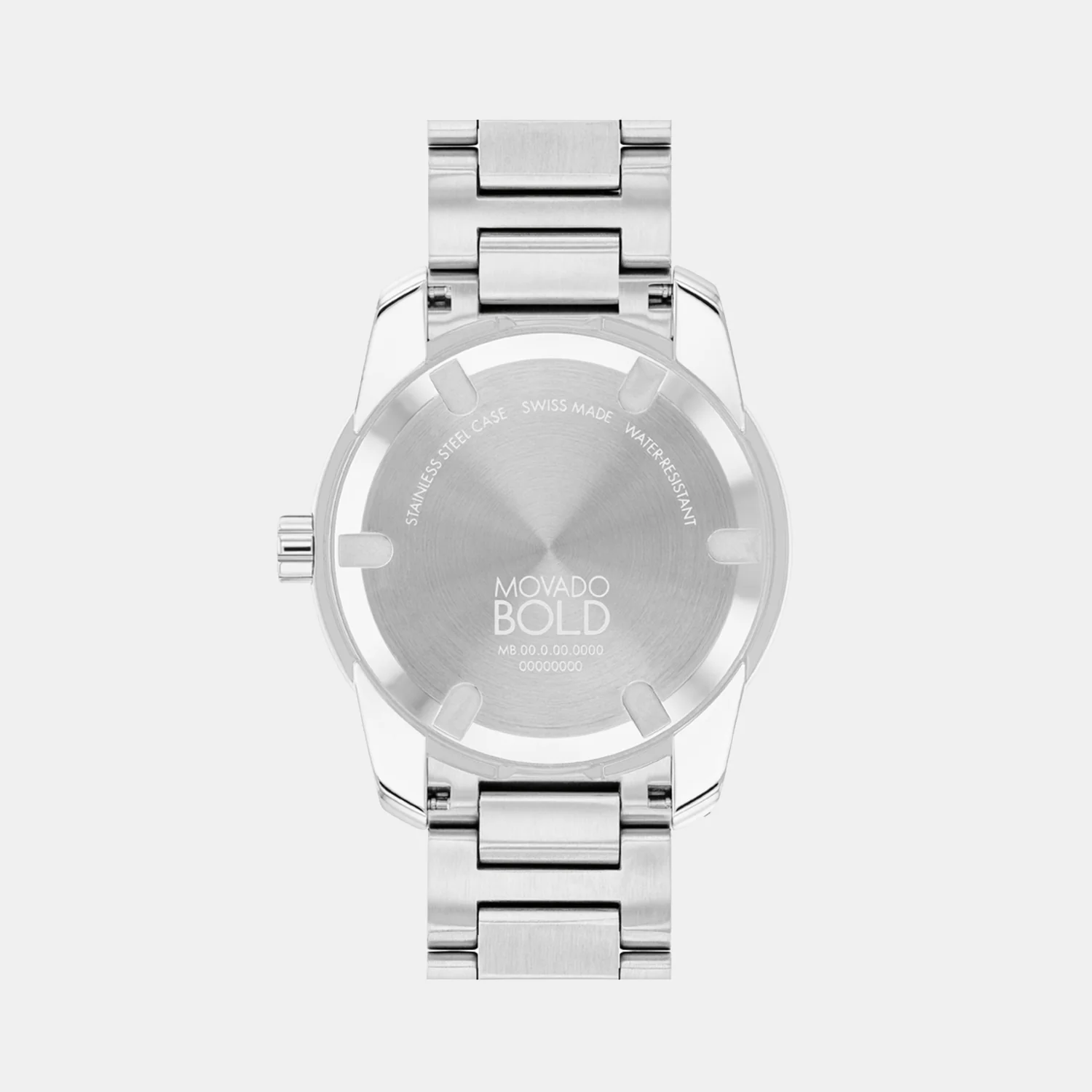 Bold Men Quartz Grey Dial Analog Stainless Steel Watch 3601204 - Image 3