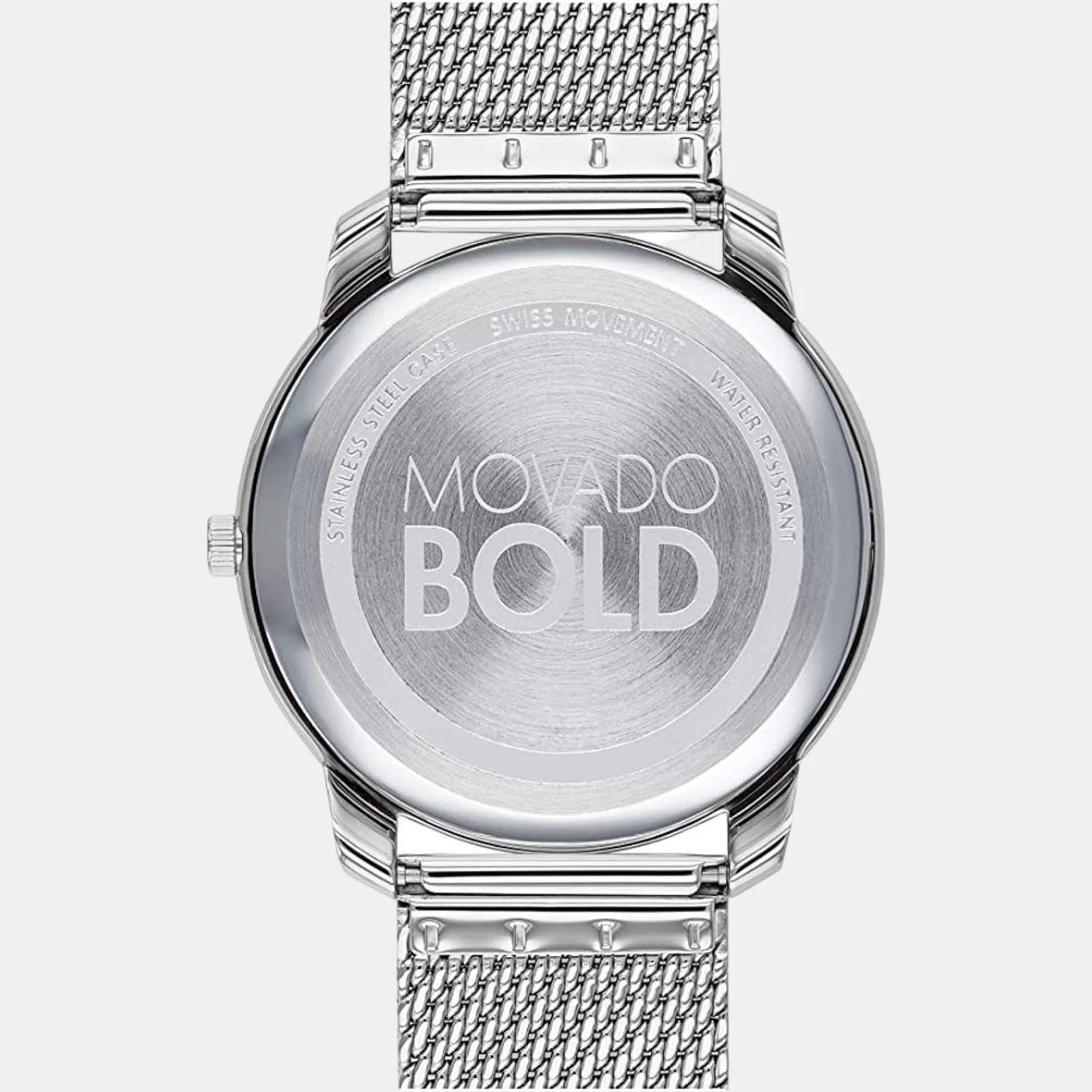 Bold Men Quartz Silver Dial Analog Stainless Steel Watch 3600589 - Image 3