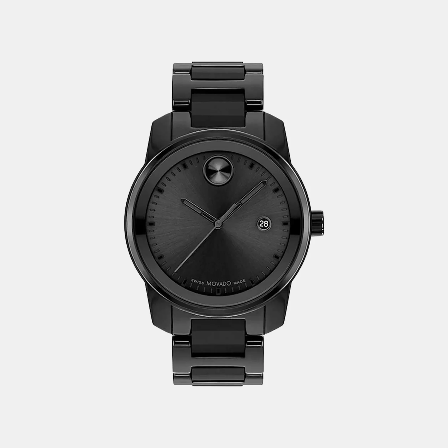 Bold Verso Men Quartz Black Dial Analog Stainless Steel Watch 3600863