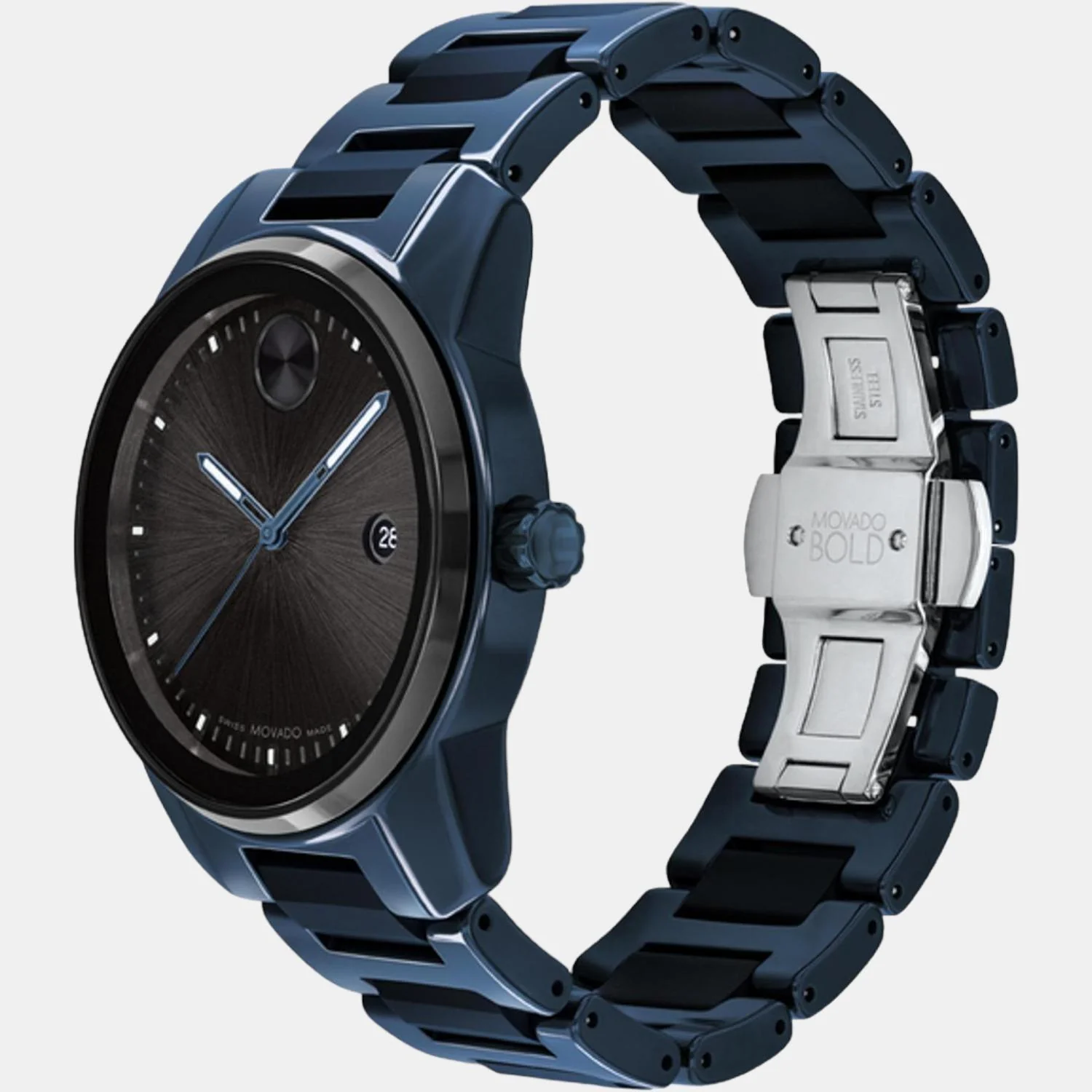 Bold Verso Men Quartz Black Dial Analog Stainless Steel Watch 3600864 - Image 2
