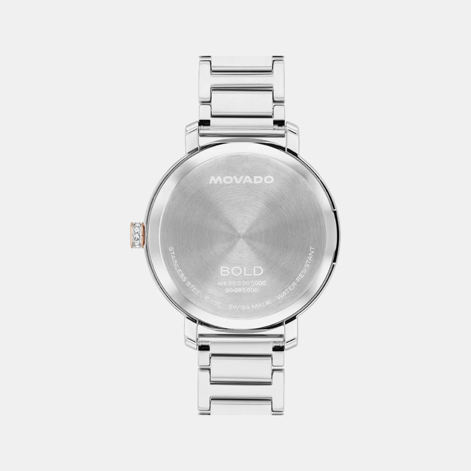 Bold Women Quartz Grey Dial Analog Stainless Steel Watch 3601283 - Image 3
