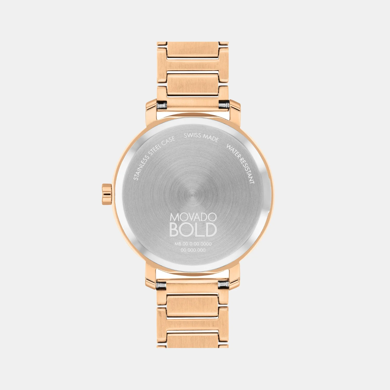 Bold Women Quartz Rose Gold Dial Analog Stainless Steel Watch 3601142 - Image 3