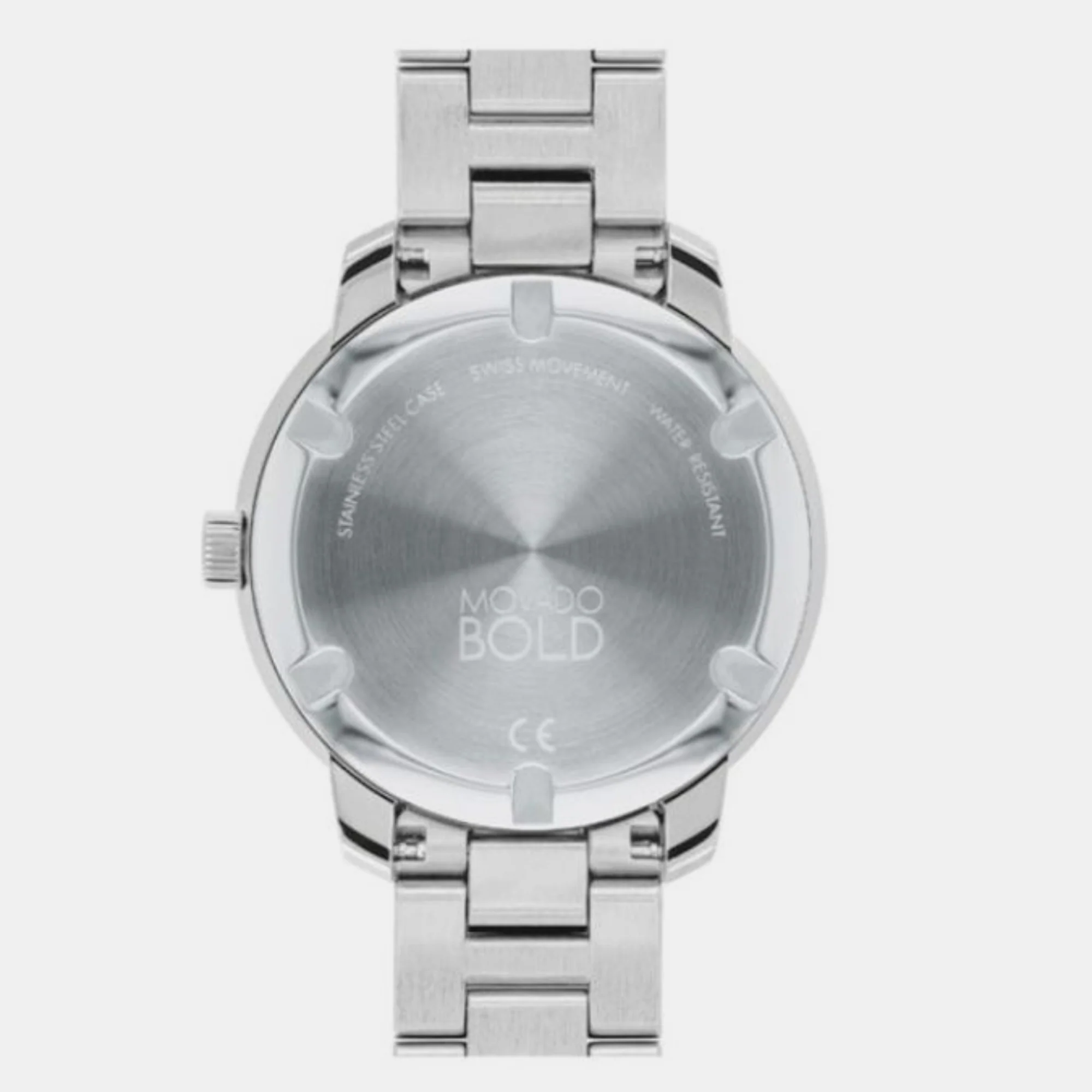 Bold Women Quartz Silver Dial Analog Stainless Steel Watch 3600749 - Image 4