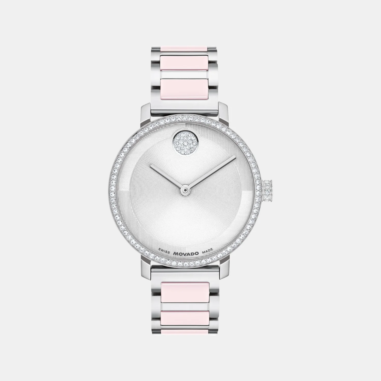 Bold Women Quartz Silver Dial Analog Stainless Steel Watch 3601300 - Image 2