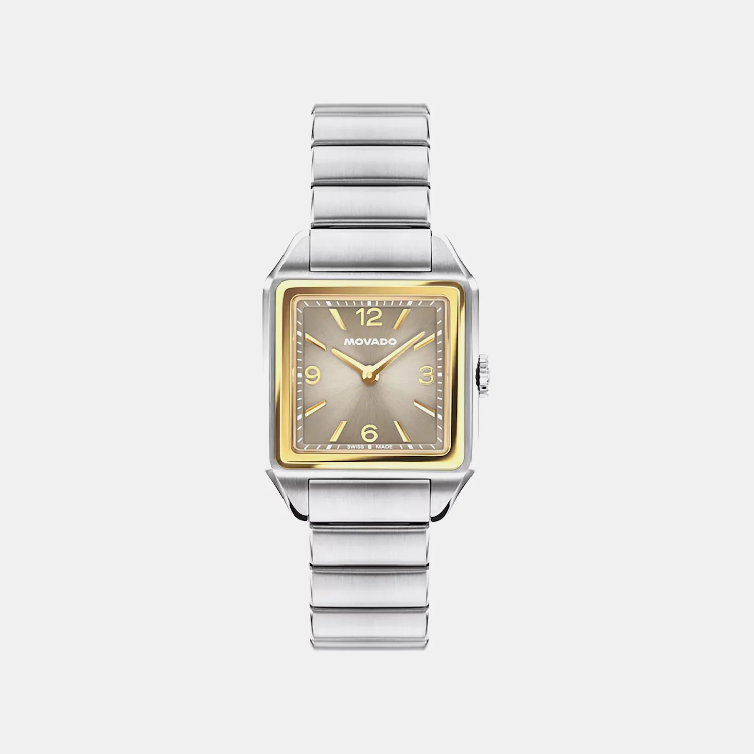Women Quartz Taupe Dial Analog Stainless Steel Watch 3650249