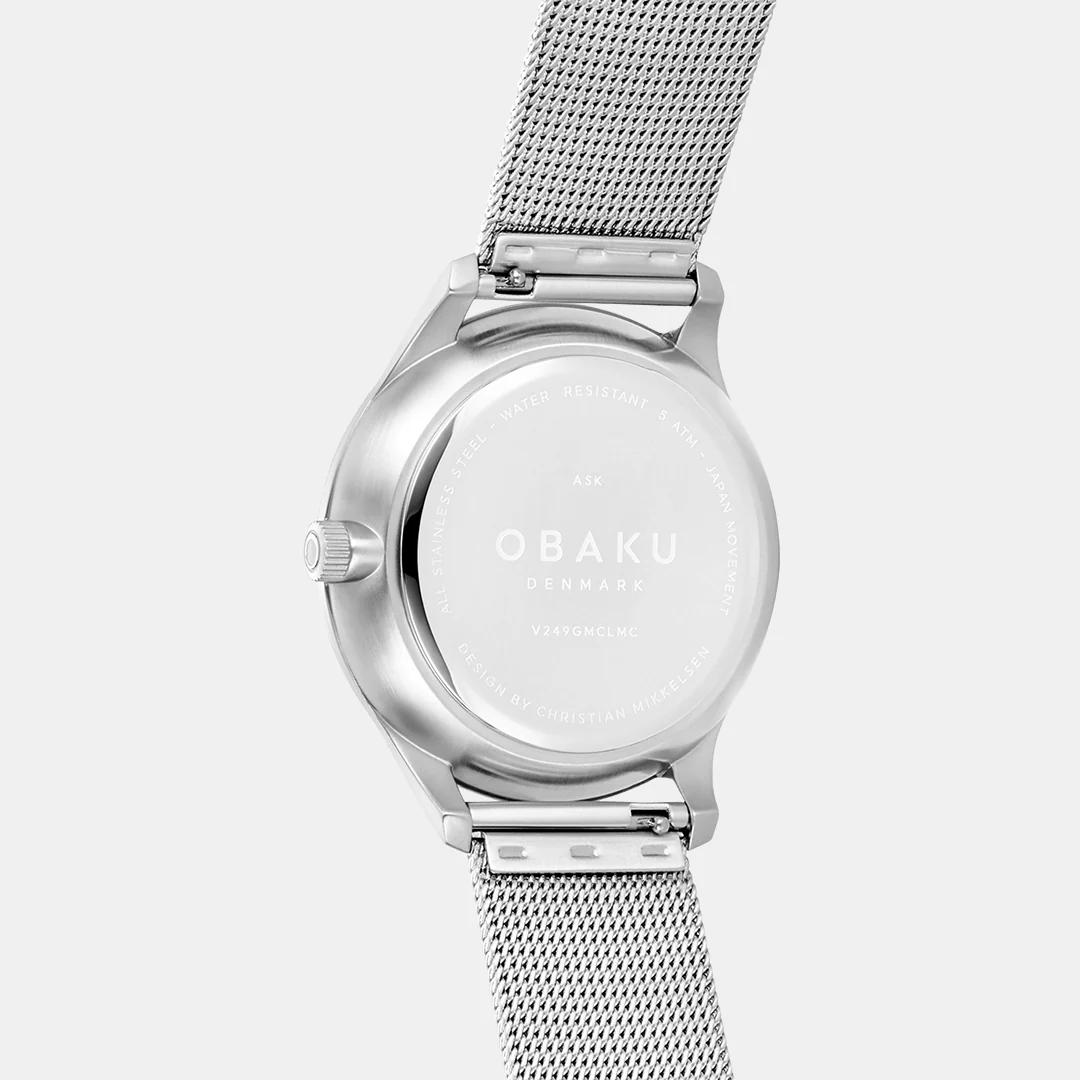 Ask Cyan Men Quartz Blue Dial Analog Stainless Steel Watch V249GMCLMC - Image 3