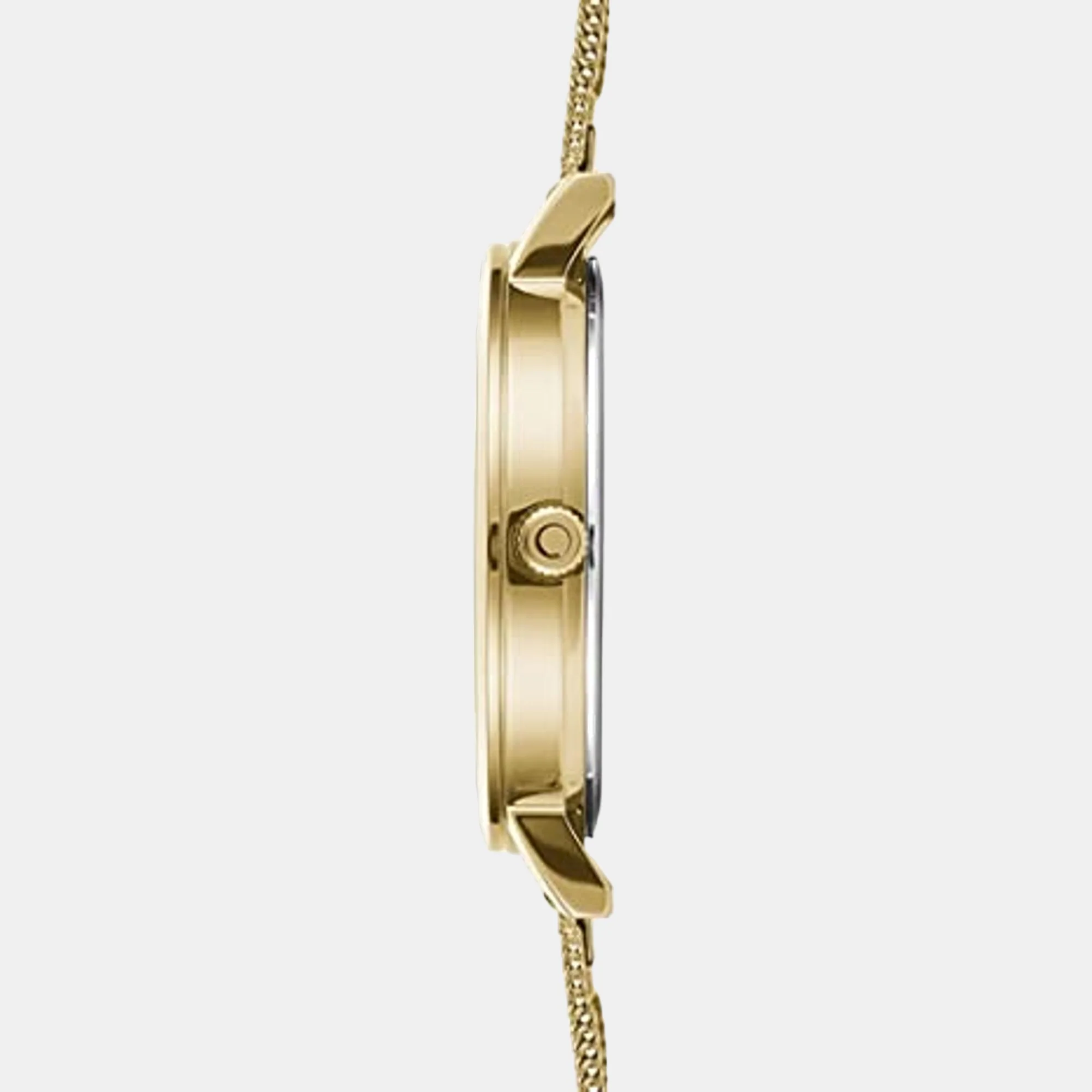 Brink Lille Gold Women Quartz White Dial Analog Stainless Steel Watch V248LXGIMG - Image 2