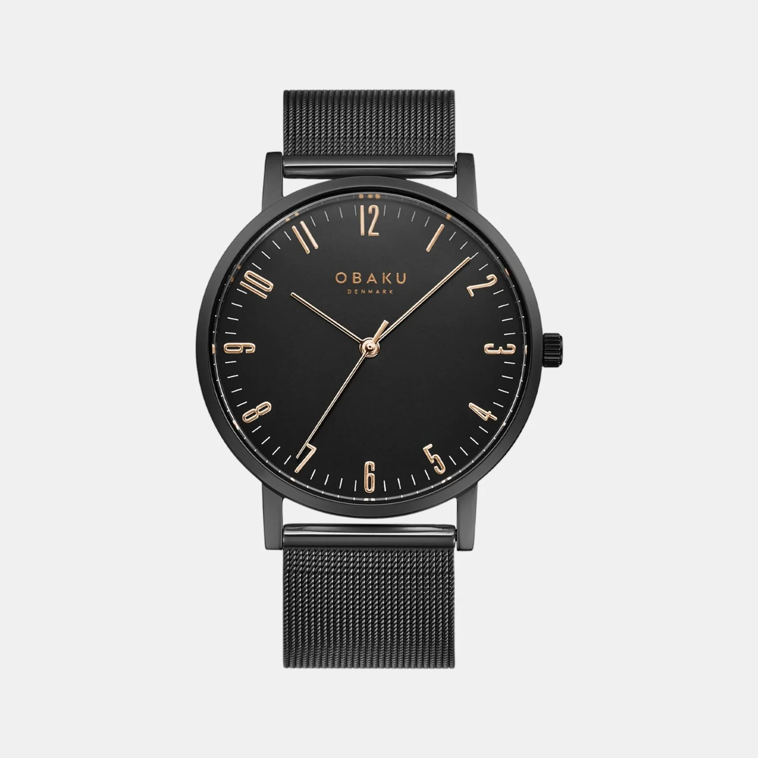 Brink Men Quartz Black Dial Analog Stainless Steel Watch V248GXBBMB