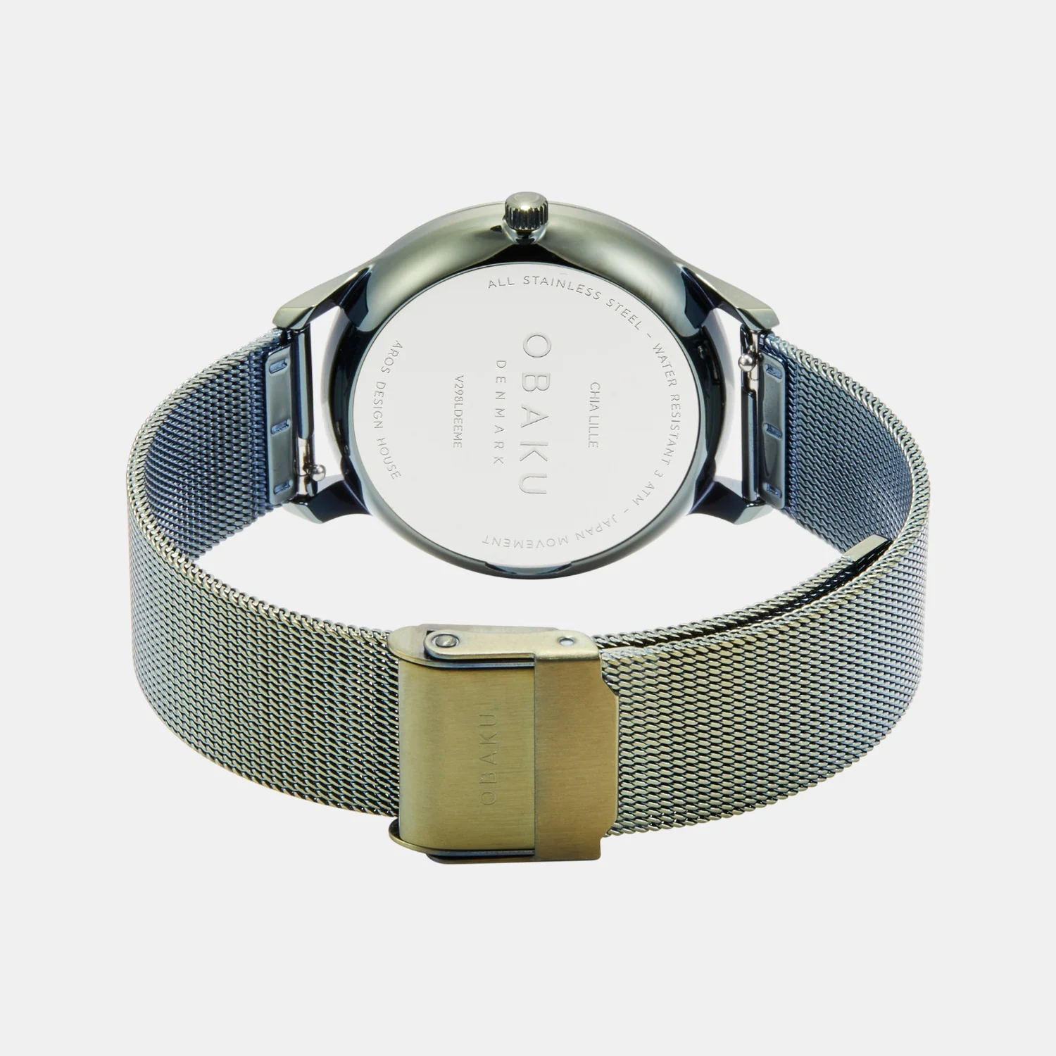 Chia Lille Leaf Women Quartz Green Dial Analog Stainless Steel Watch V298LDEEME - Image 5