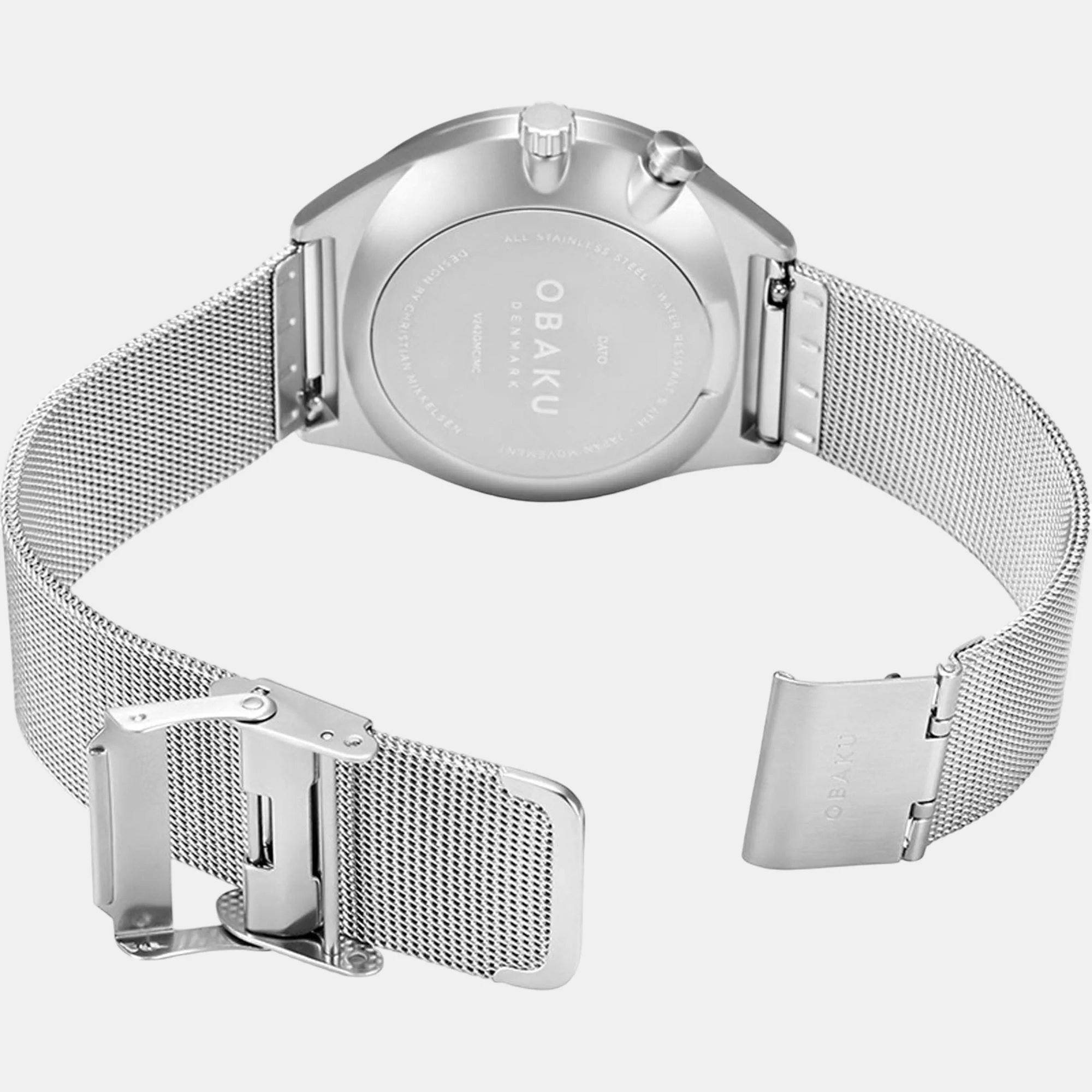 Dato Men Quartz White Dial Analog Stainless Steel Watch V242GMCIMC - Image 3