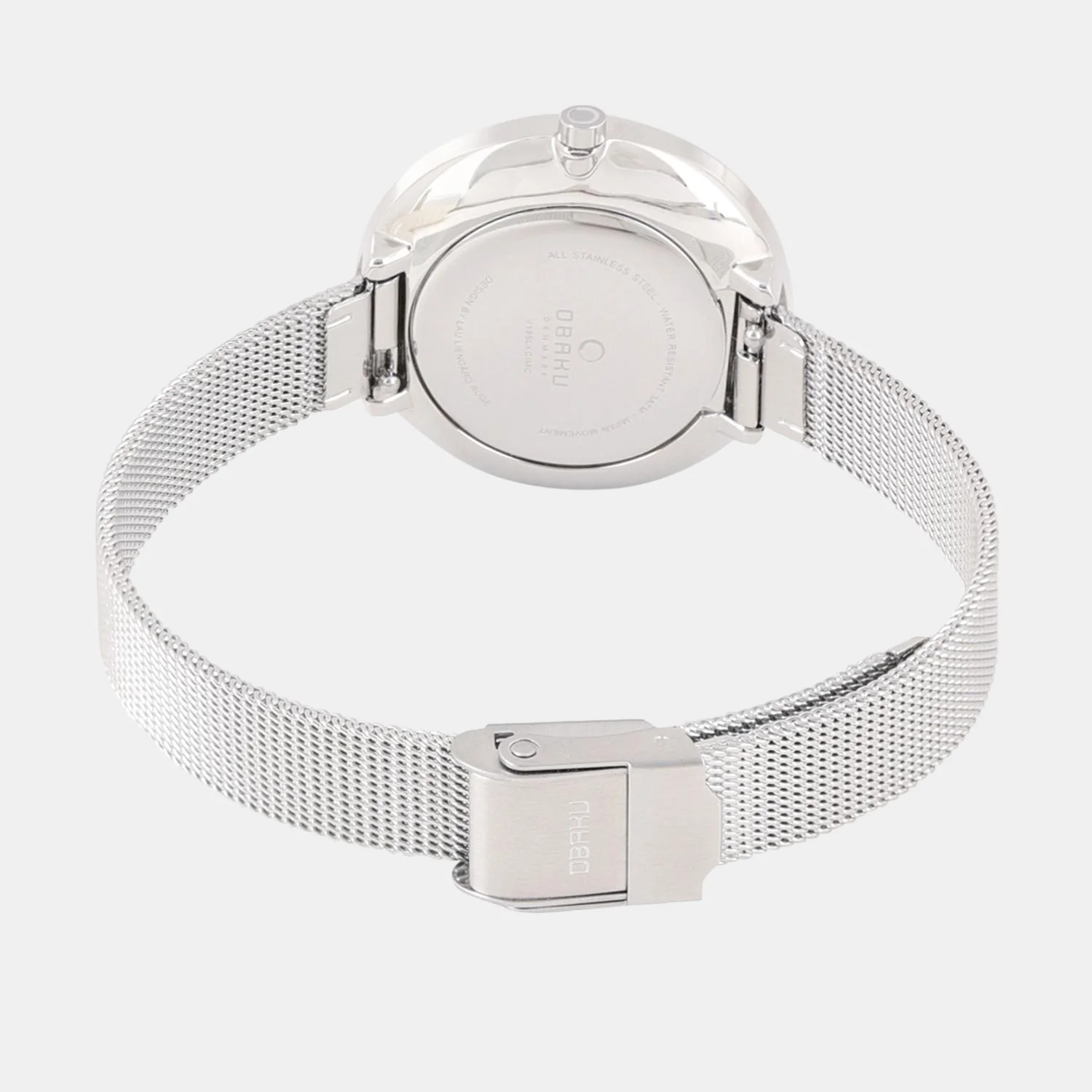 Dok Women Quartz White Dial Analog Stainless Steel Watch V227LXCIMC - Image 2