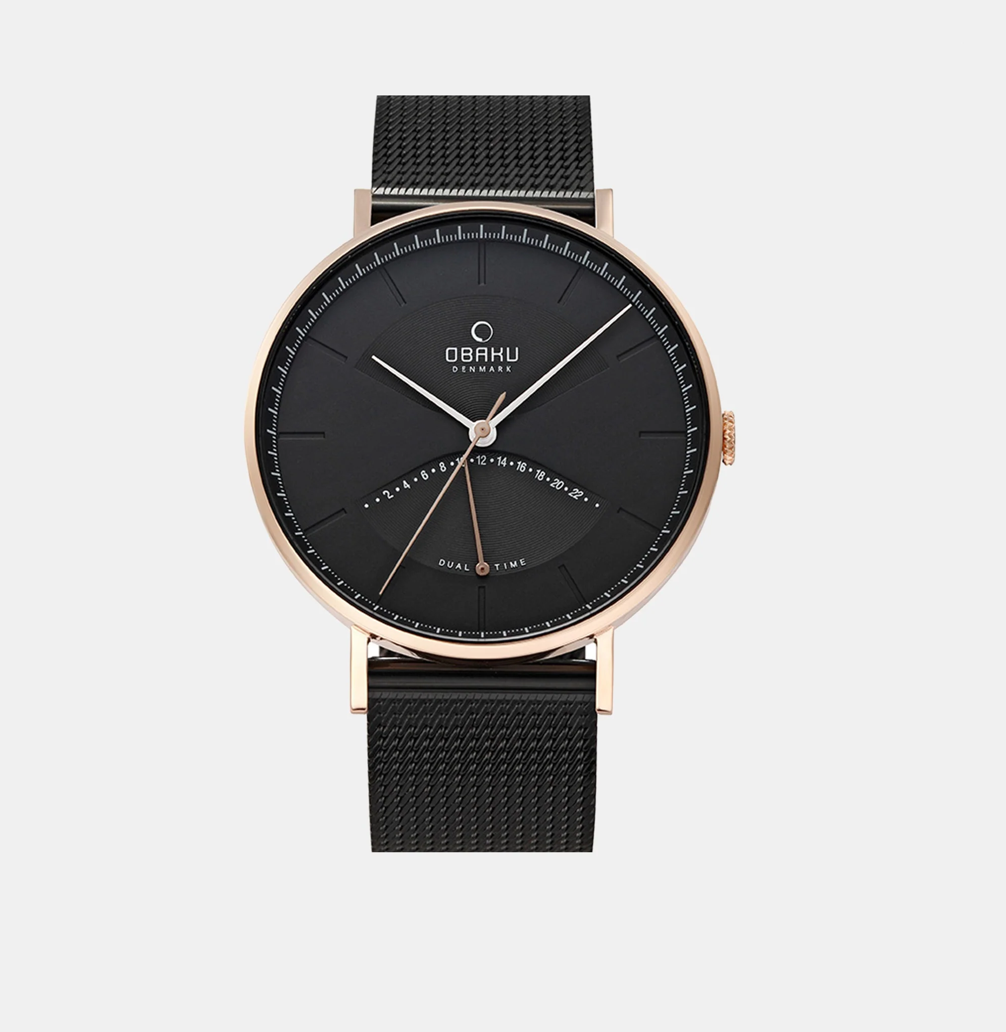 Elm Night Men Quartz Black Dial Analog Stainless Steel Watch V213GUVBMB - Image 2