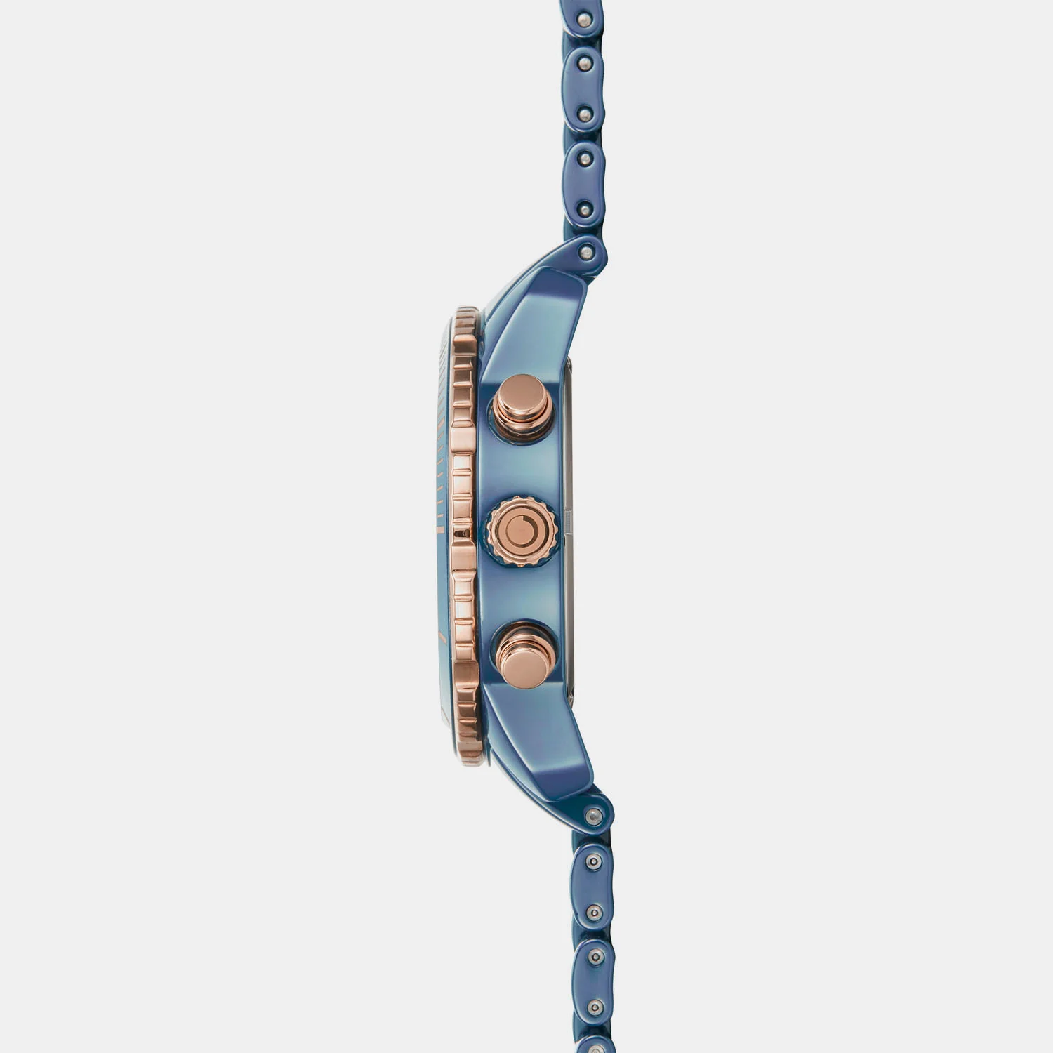 Falk Men Quartz Blue Dial Analog Ceramic Watch V278GCSLCL - Image 3
