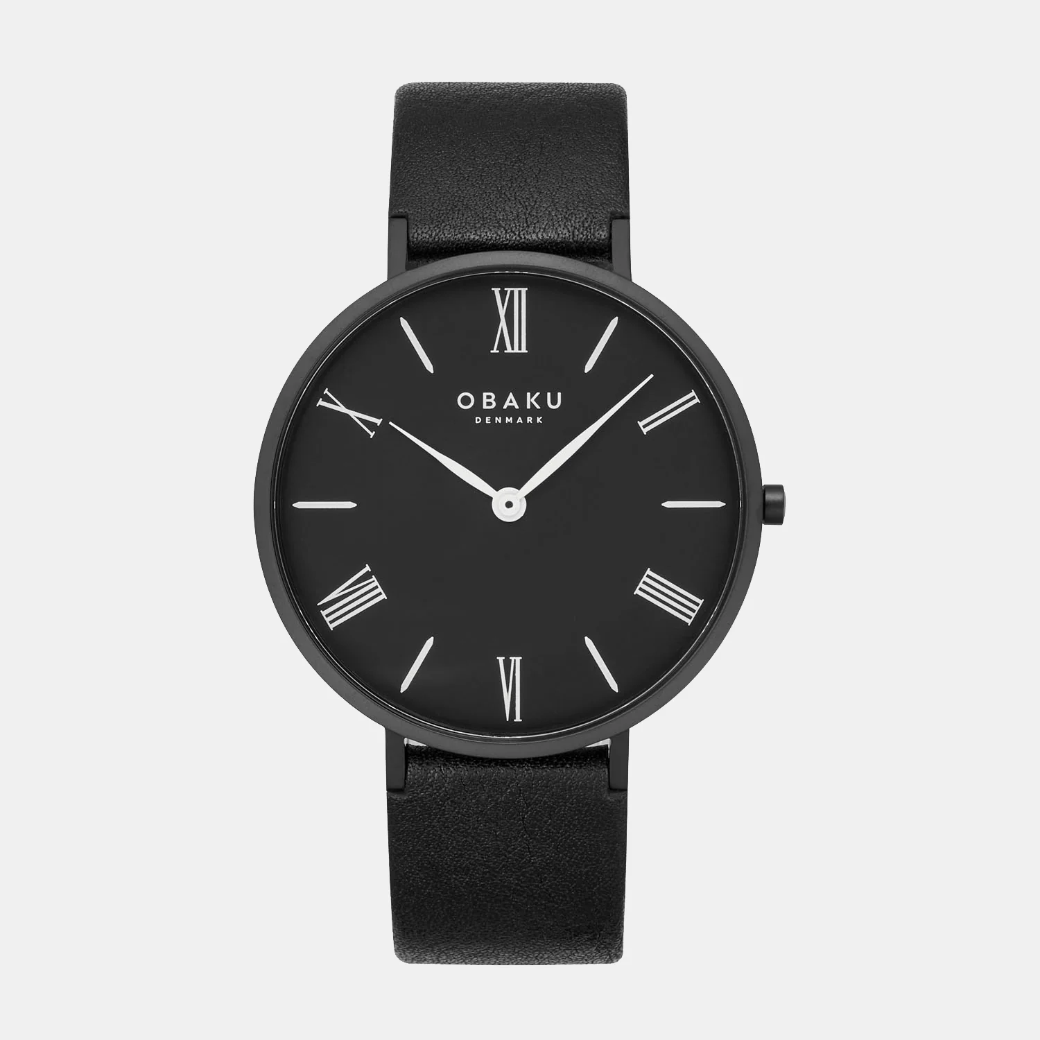 Folie Ebony Men Quartz Black Dial Analog Leather Watch V283GXBBRB - Image 2
