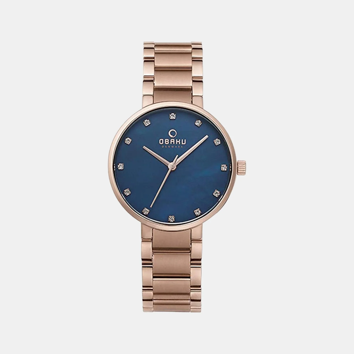 Glad Lapis Women Quartz Blue Dial Analog Stainless Steel Watch V189LXVLSV