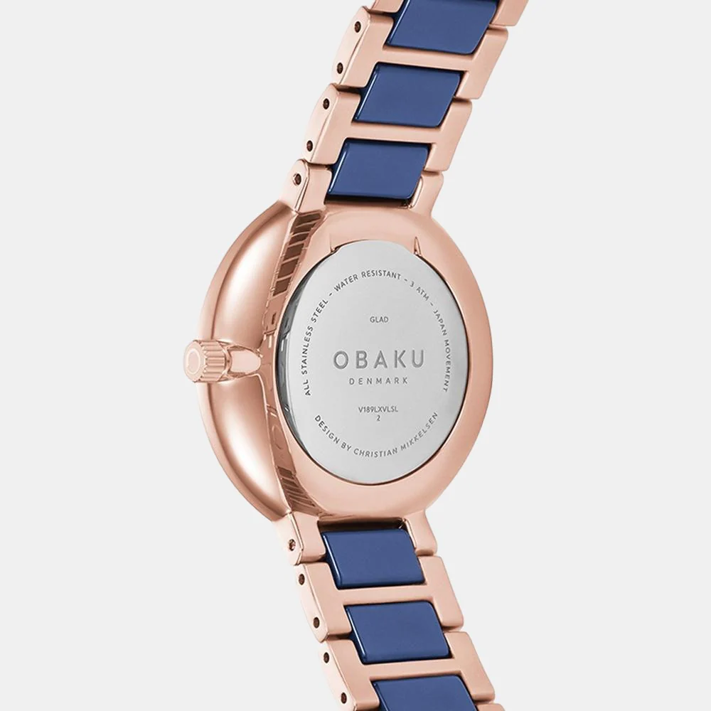 Glad Sunset Women Quartz Two Tone Dial Analog Stainless Steel Watch V189LXVLSL - Image 4