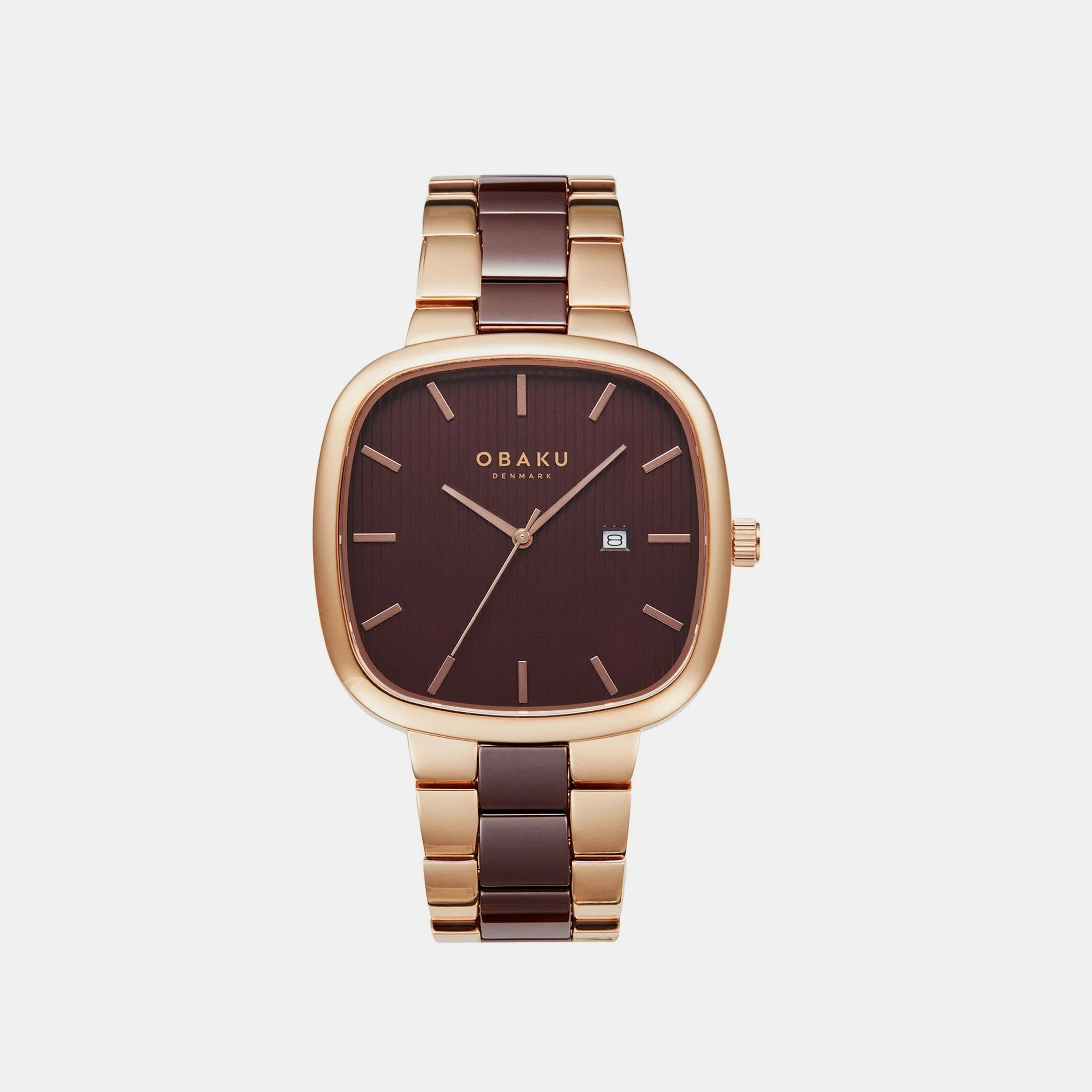 Imian Men Quartz Brown Dial Analog Ceramic Watch V282GDVNCN - Image 2