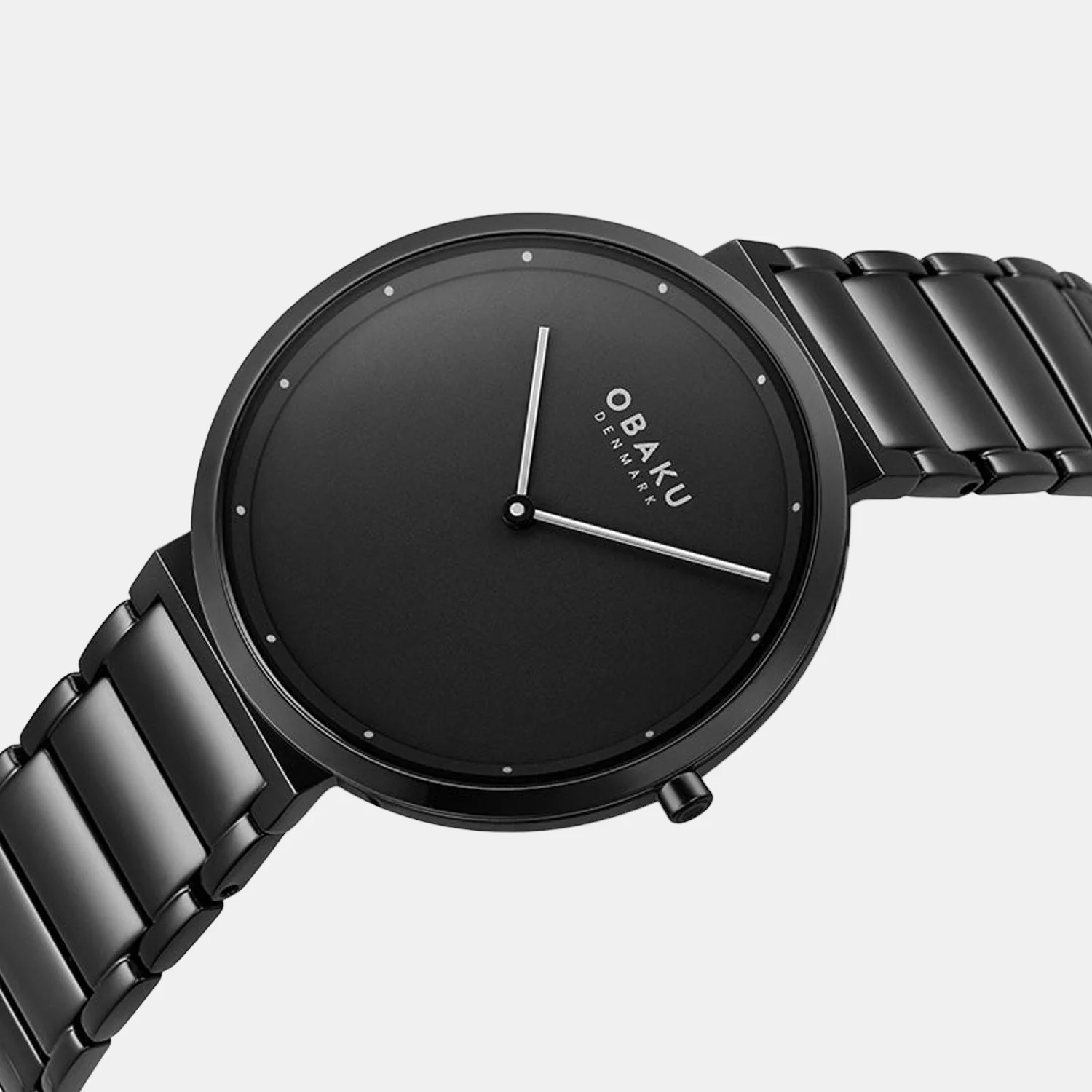 Klip Dark Men Quartz Black Dial Analog Stainless Steel Watch V258GXBBSB - Image 3