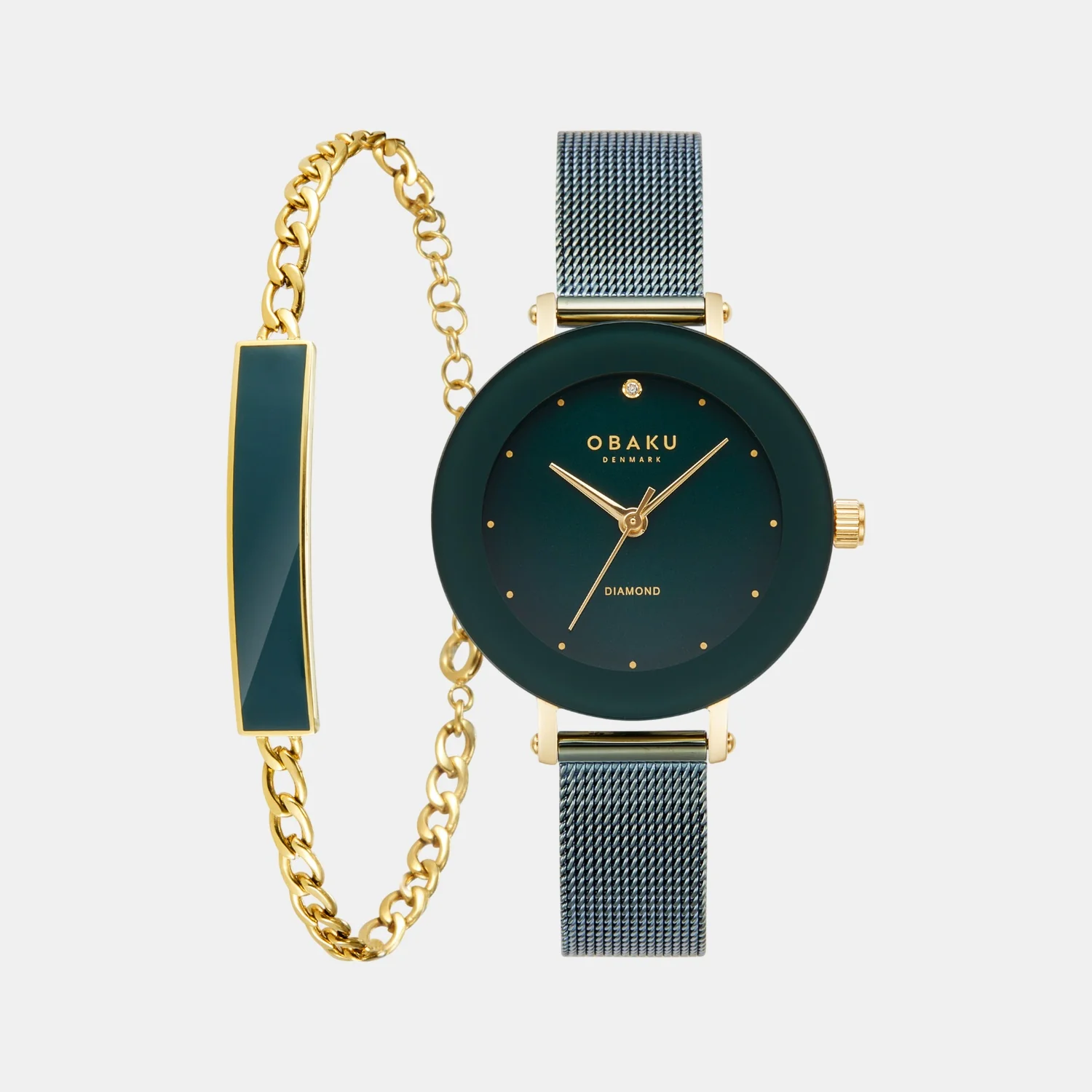 Lilje Chartreuse Women Quartz Green Dial Analog Stainless Steel Watch V299LXGEME-EJBGE