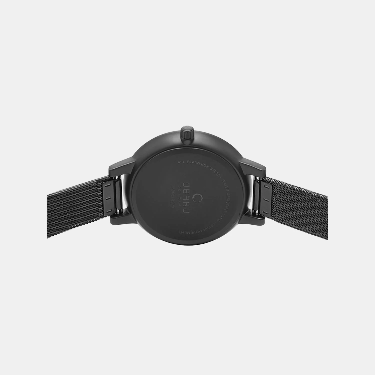 Liv-Charcoal Women Quartz Black Dial Analog Mesh Watch V209LXBBMB - Image 2