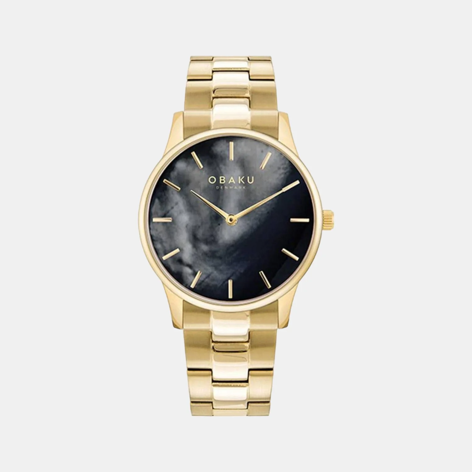Lyng Lille Gatsby Women Quartz Black Dial Analog Stainless Steel Watch V247LXGBSG