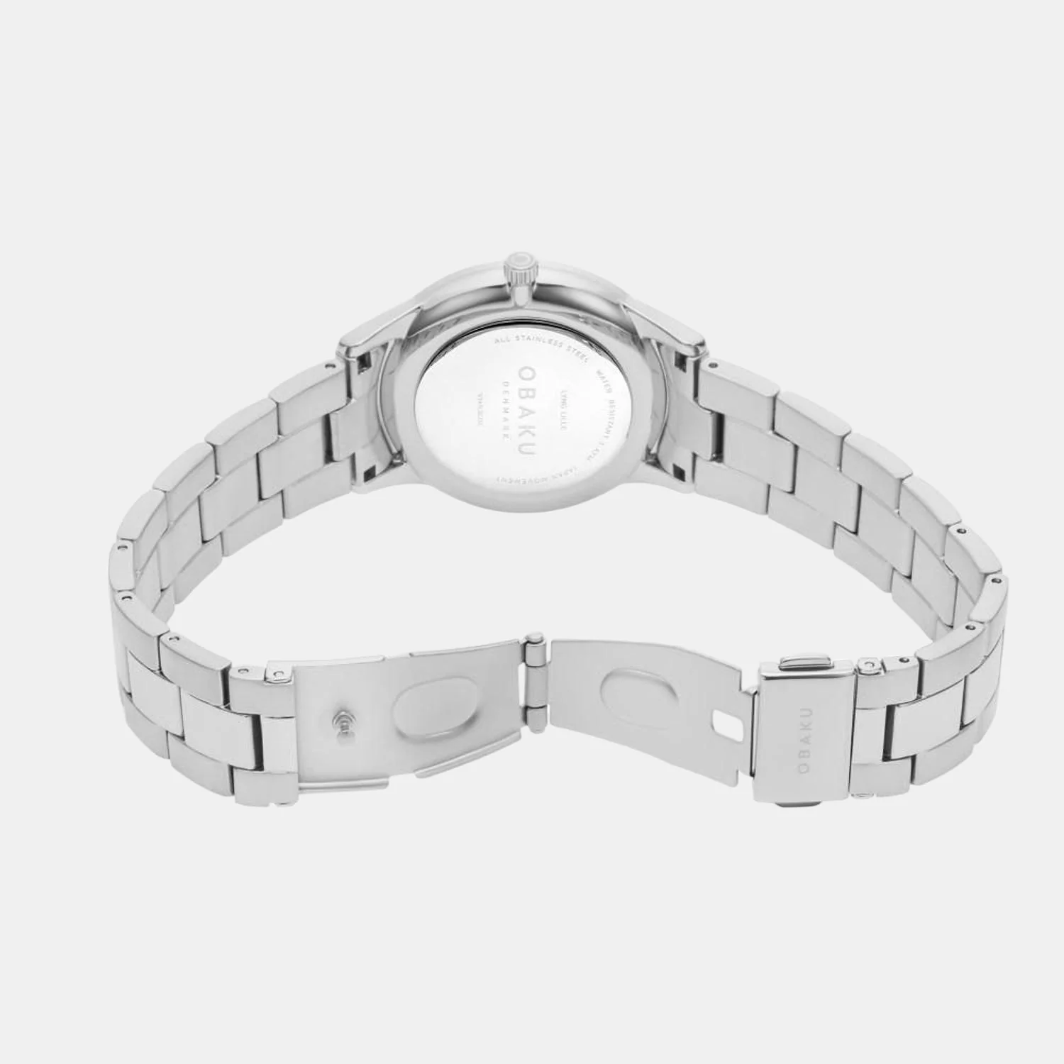 Lyng Lille Peach Women Quartz White Dial Analog Stainless Steel Watch V247LXCISC - Image 3