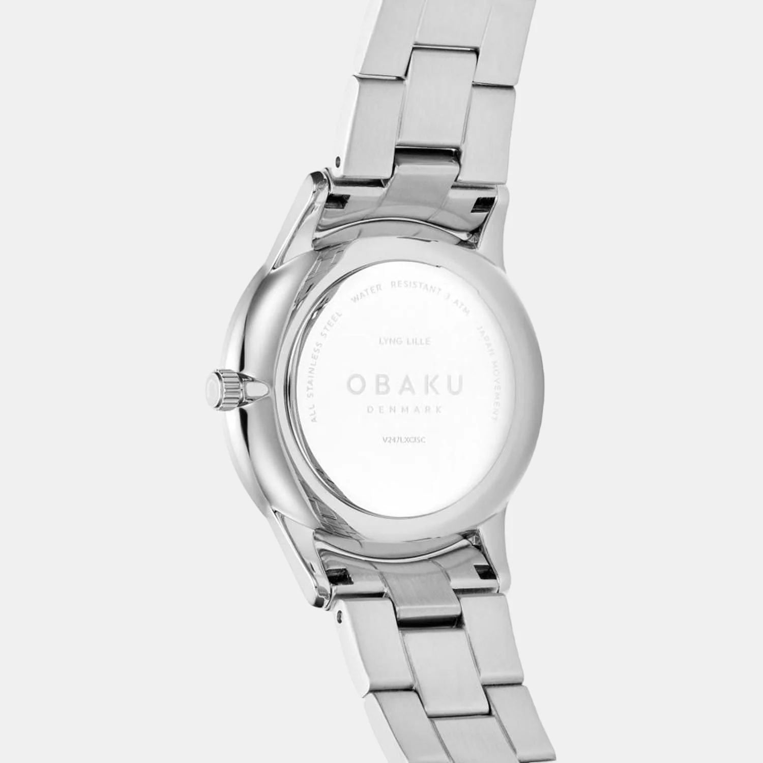 Lyng Lille Peach Women Quartz White Dial Analog Stainless Steel Watch V247LXCISC - Image 4