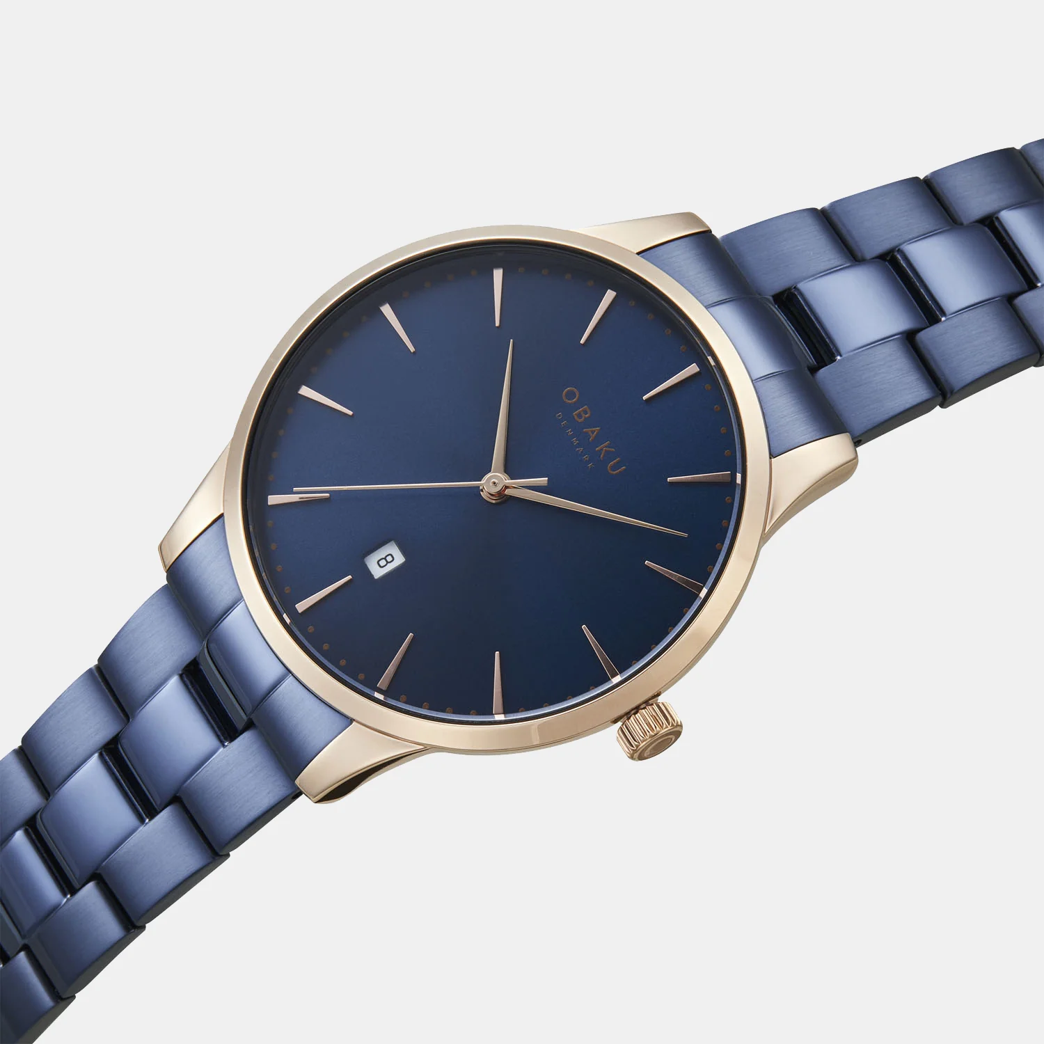 Lyng Stor Bahama Men Quartz Blue Dial Analog Stainless Steel Watch V247XDVLSL - Image 3