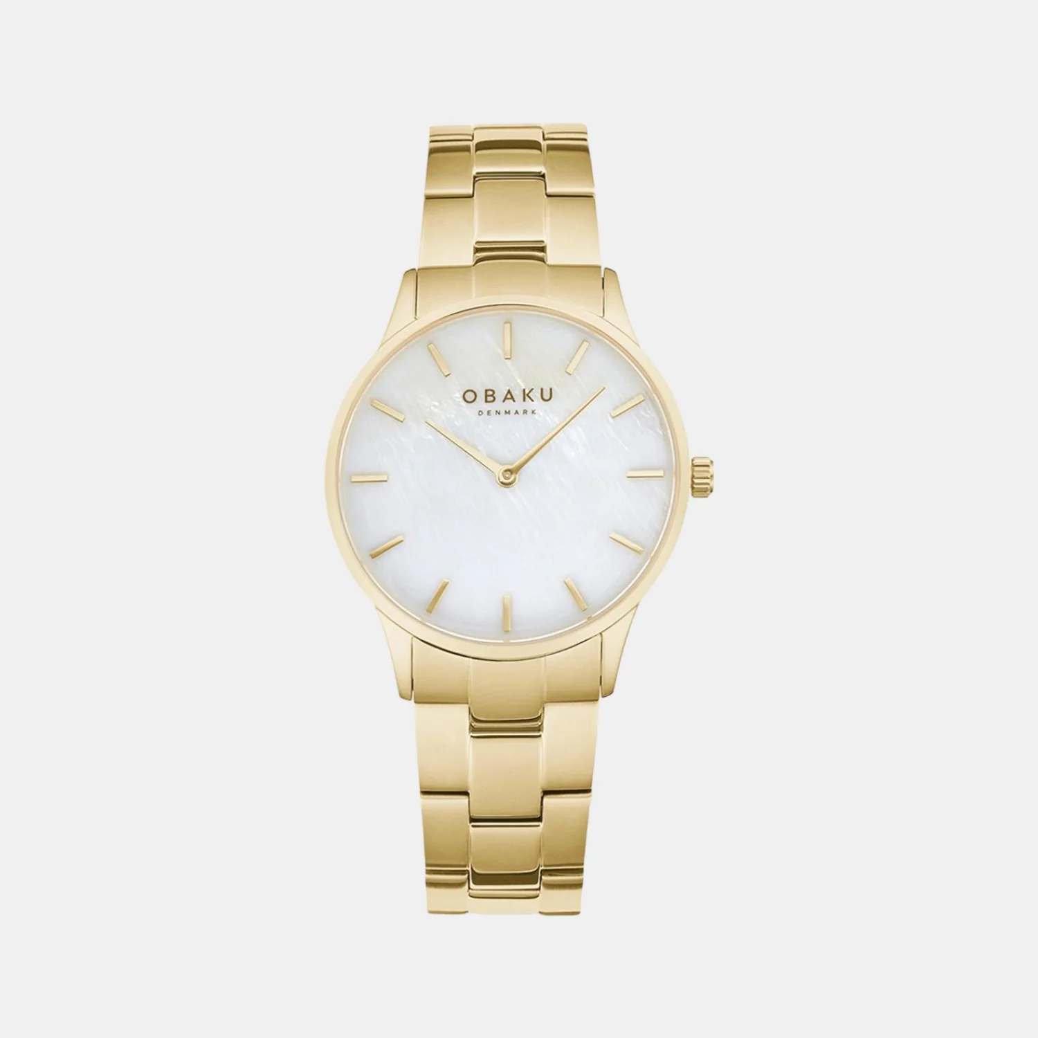 Lyng Women Quartz Two Tone Dial Analog Stainless Steel Watch V247LXGWSG