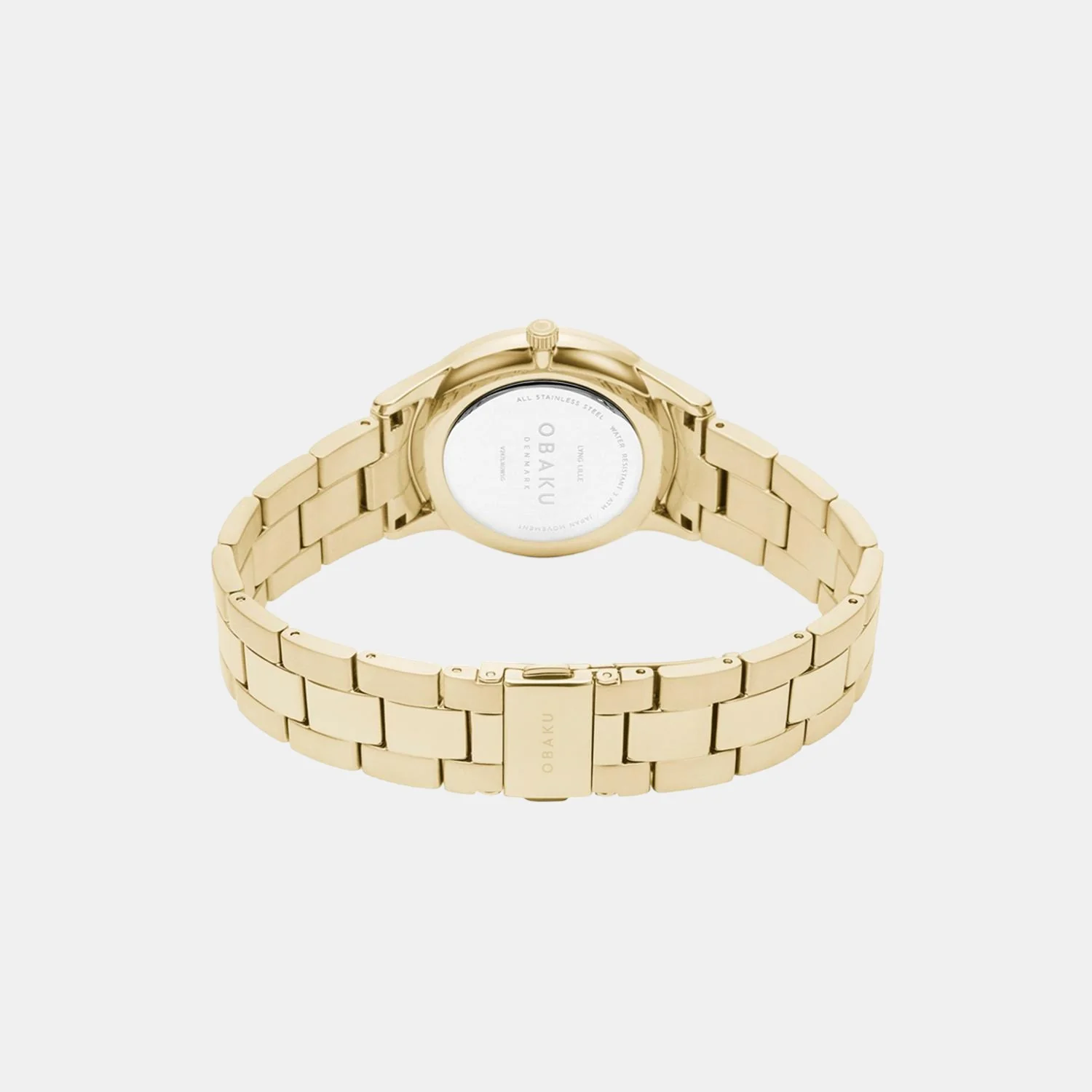 Lyng Women Quartz Two Tone Dial Analog Stainless Steel Watch V247LXGWSG - Image 2