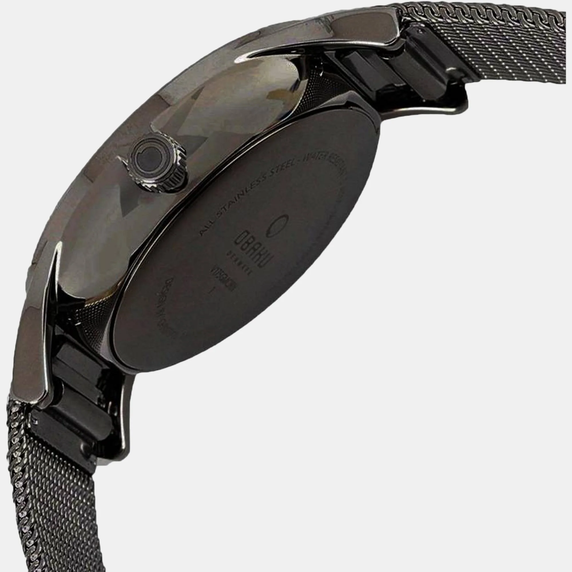 Men Quartz Black Dial Analog Stainless Steel Watch V260LXUUMU - Image 2