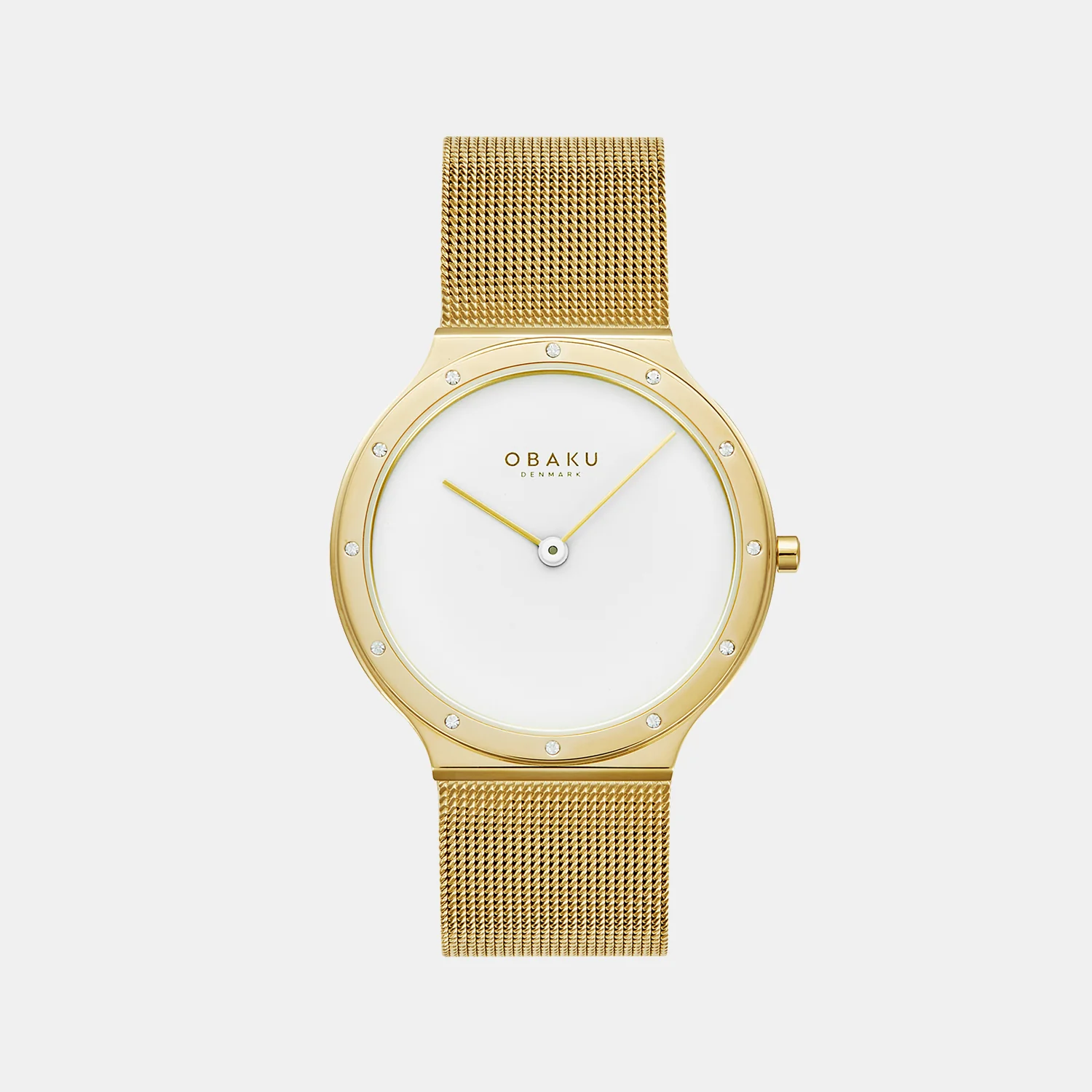 Note Lille Gold Women Quartz White Dial Analog Stainless Steel Watch V285LEGWMG - Image 2